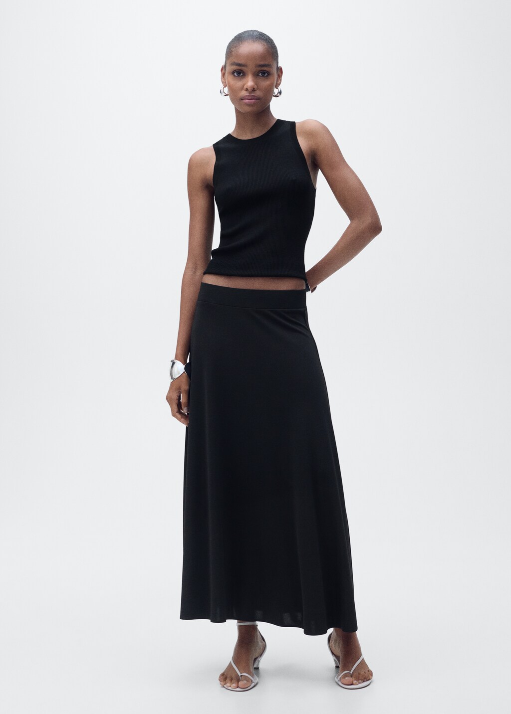 Ribbed knit top - image 2