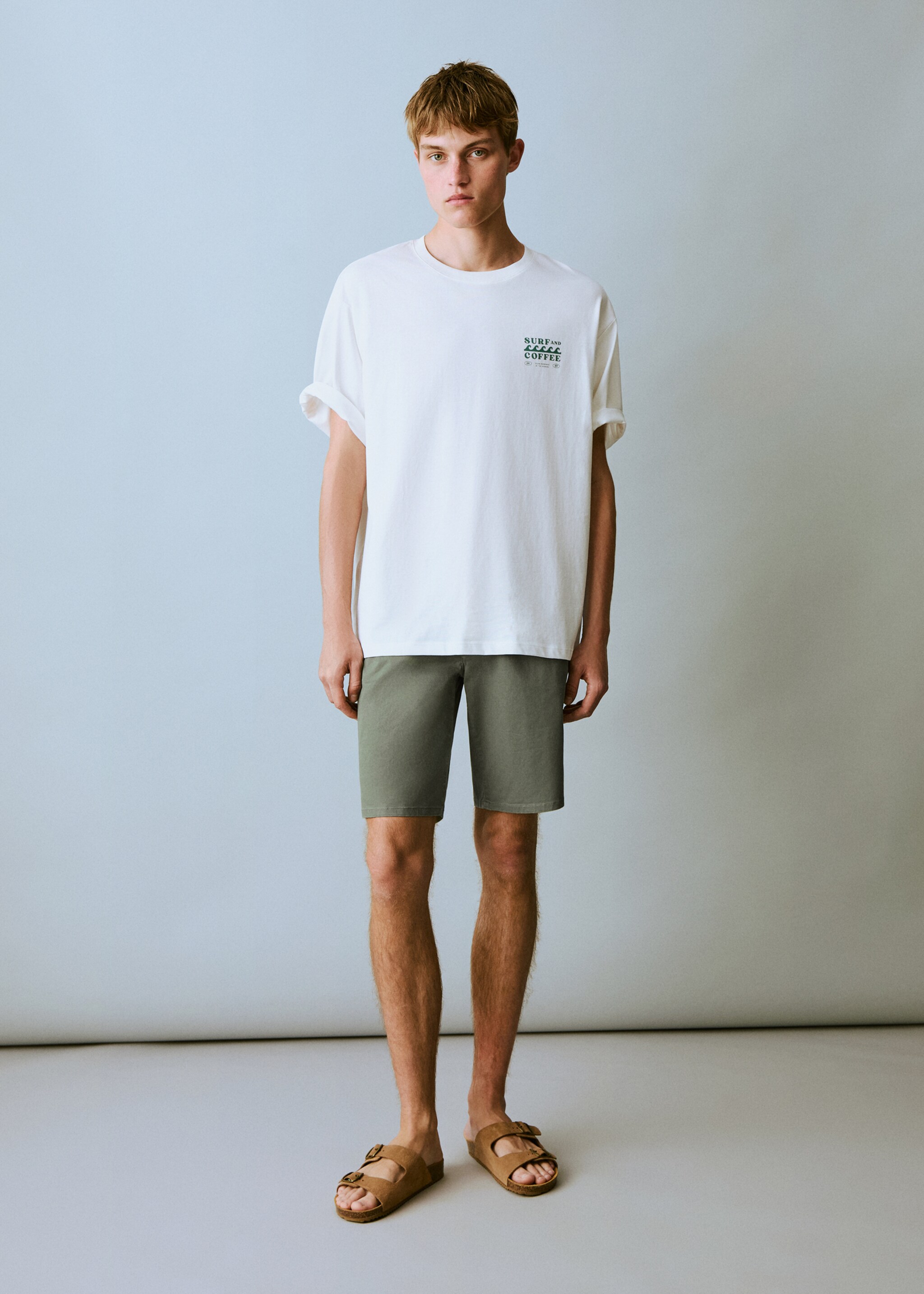 T-shirt imprimé manches courtes - Plan général