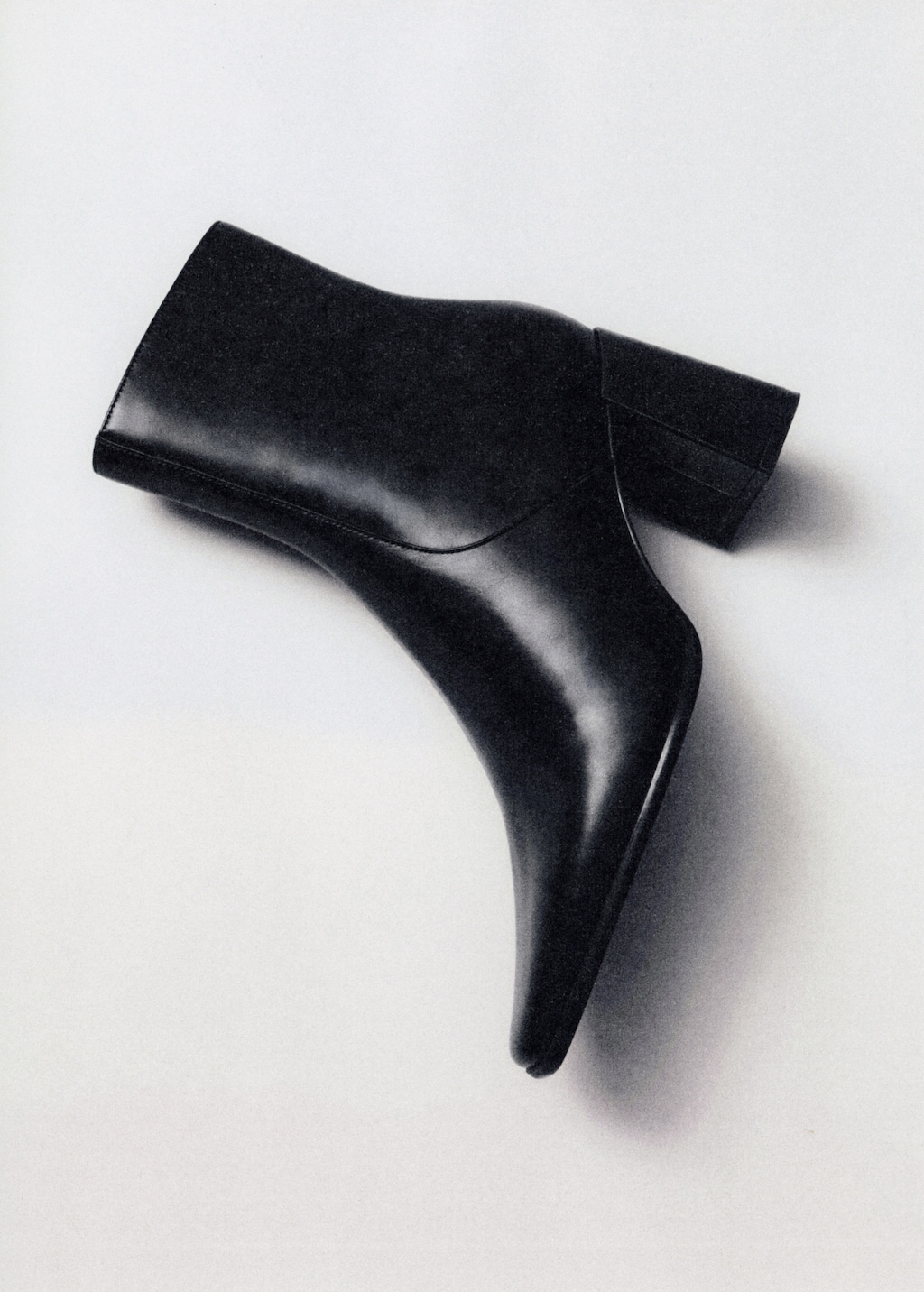 Bottines pointues talon bloc