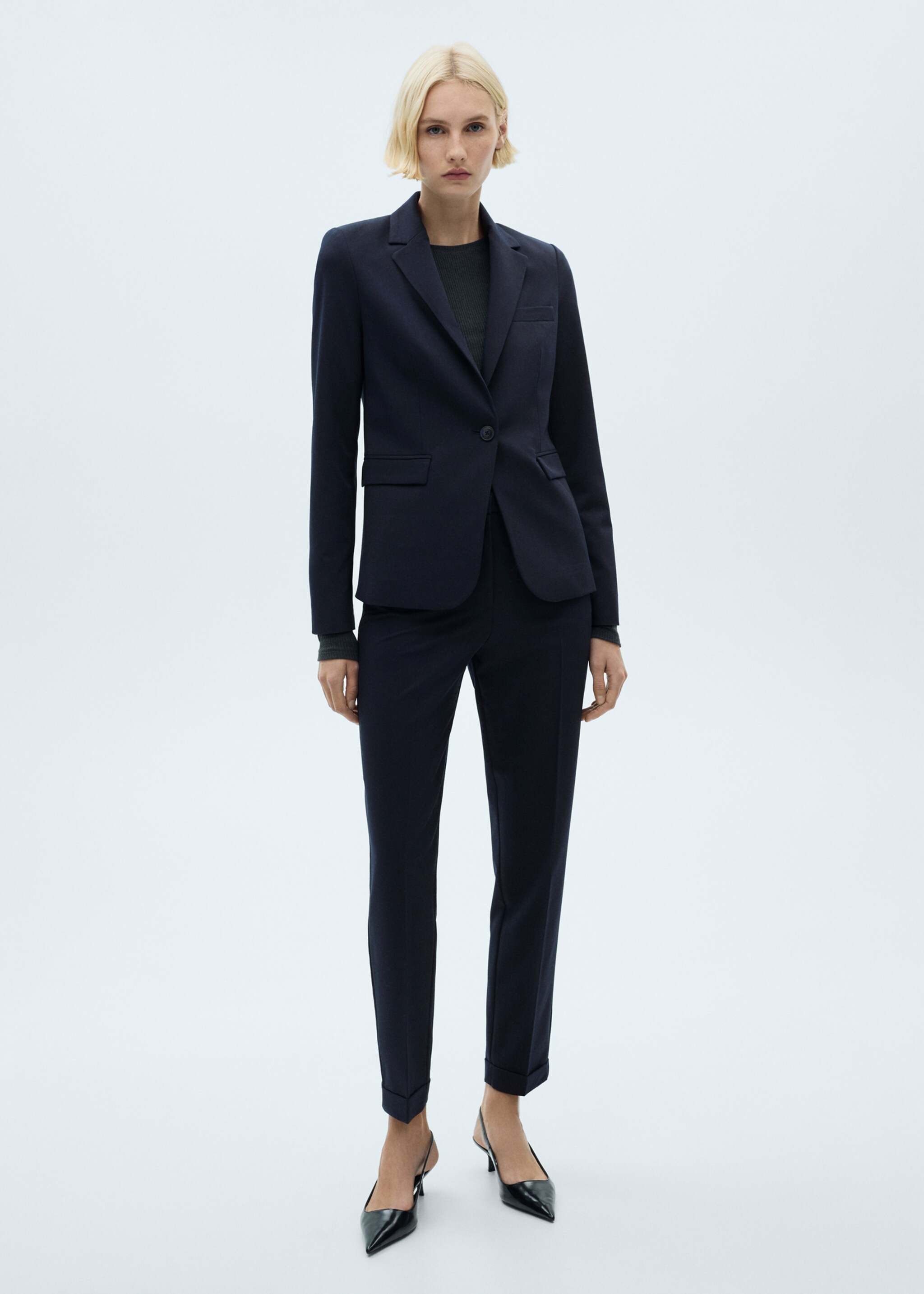 Straight-fit pantalon - Overzichtstekening