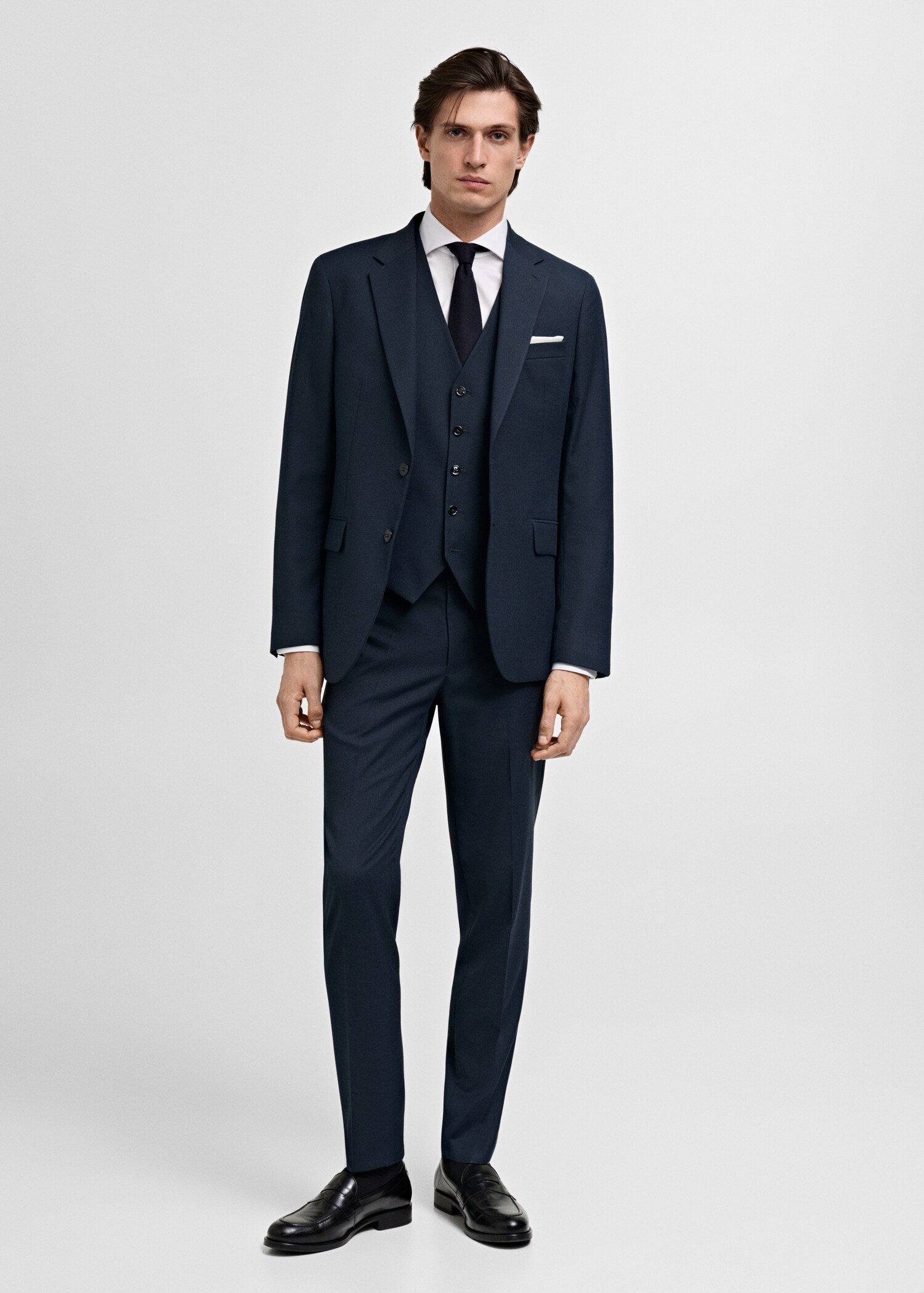 Slim Fit Anzugweste - Allgemeine Ansicht
