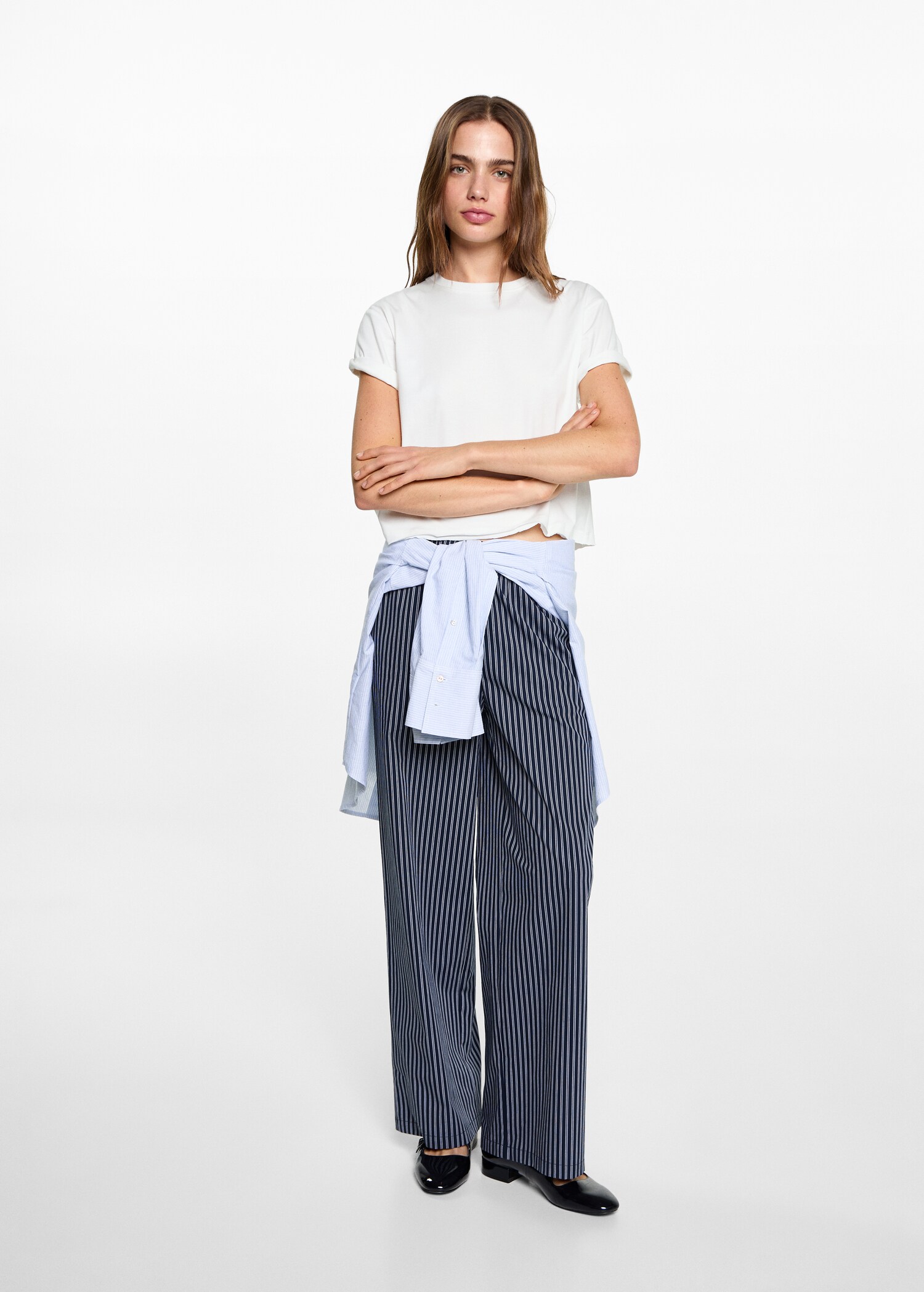 Crop T-shirt - General plane