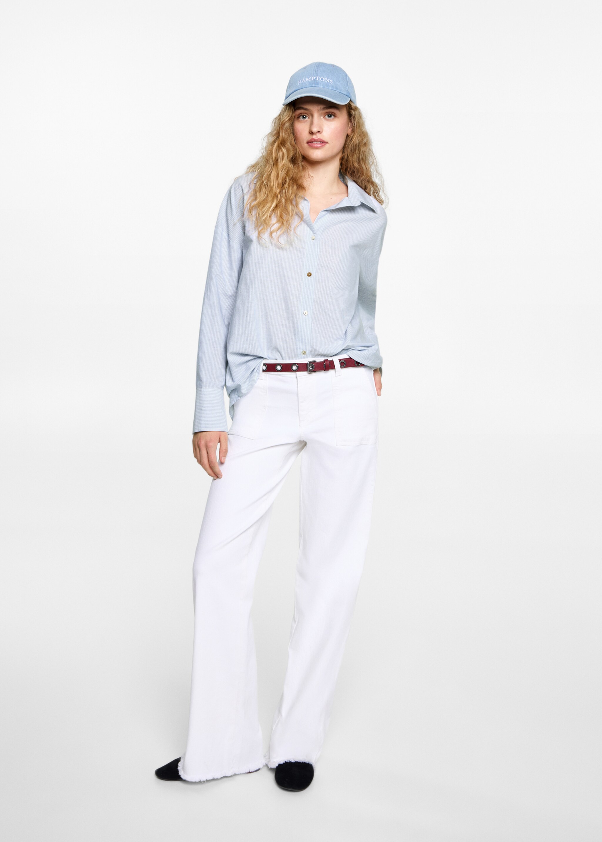 Camisa ratlles - Pla general