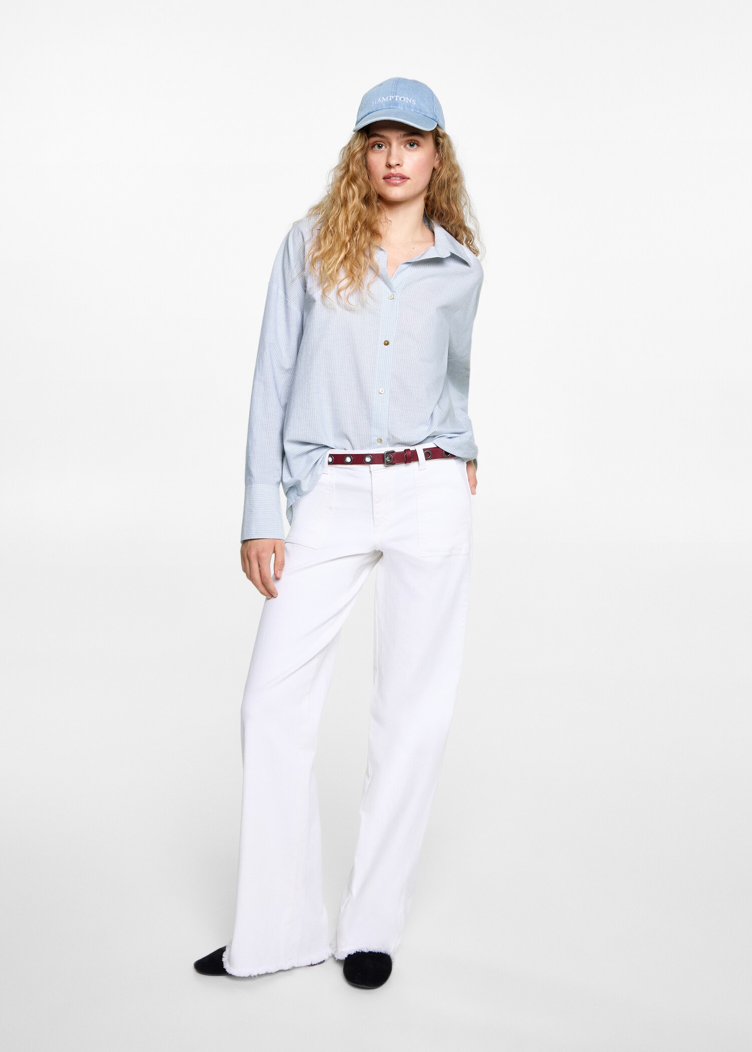 Camisa ratlles - Pla general