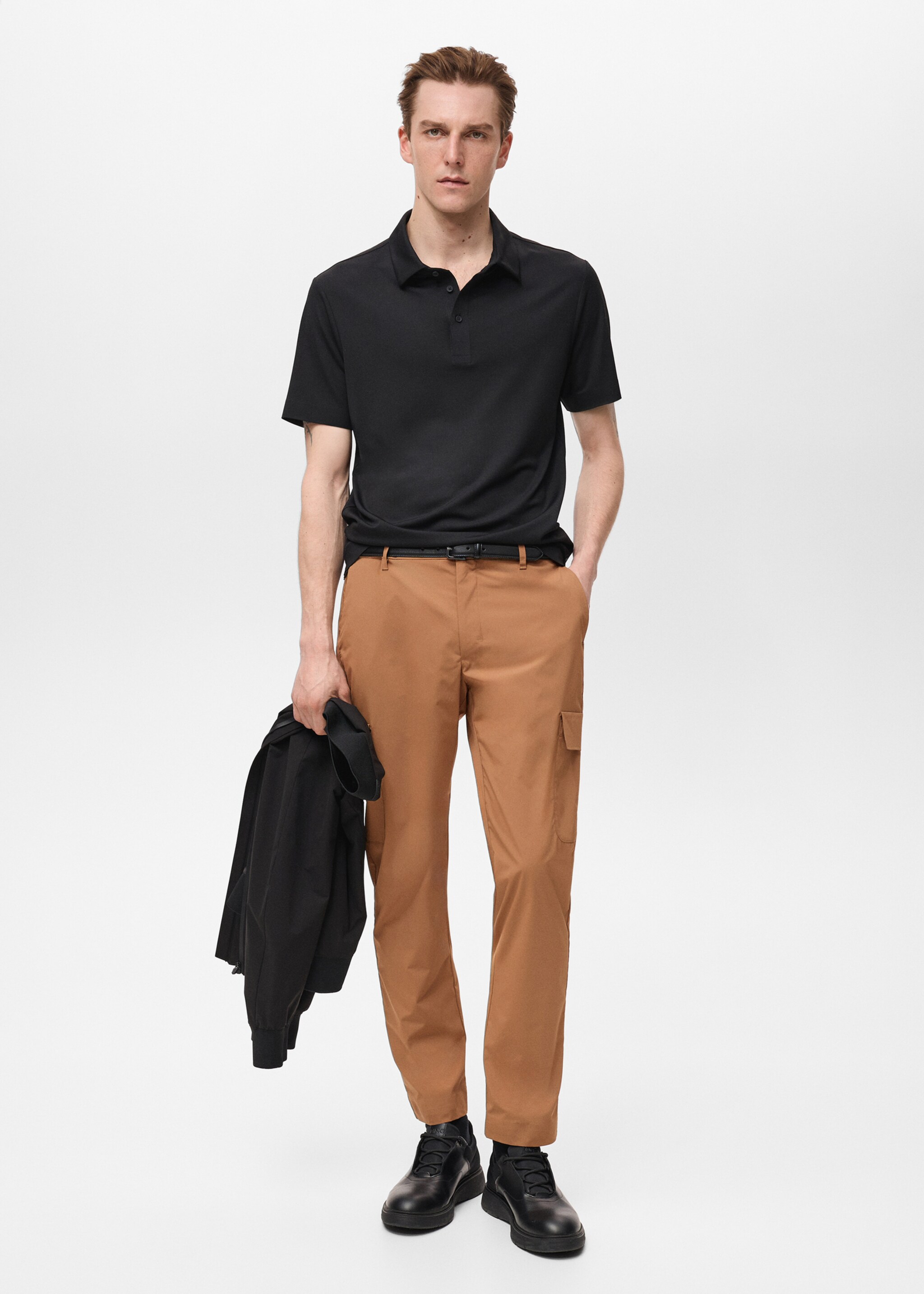 Pantalón cargo termorregulador comfort stretch - Plano general
