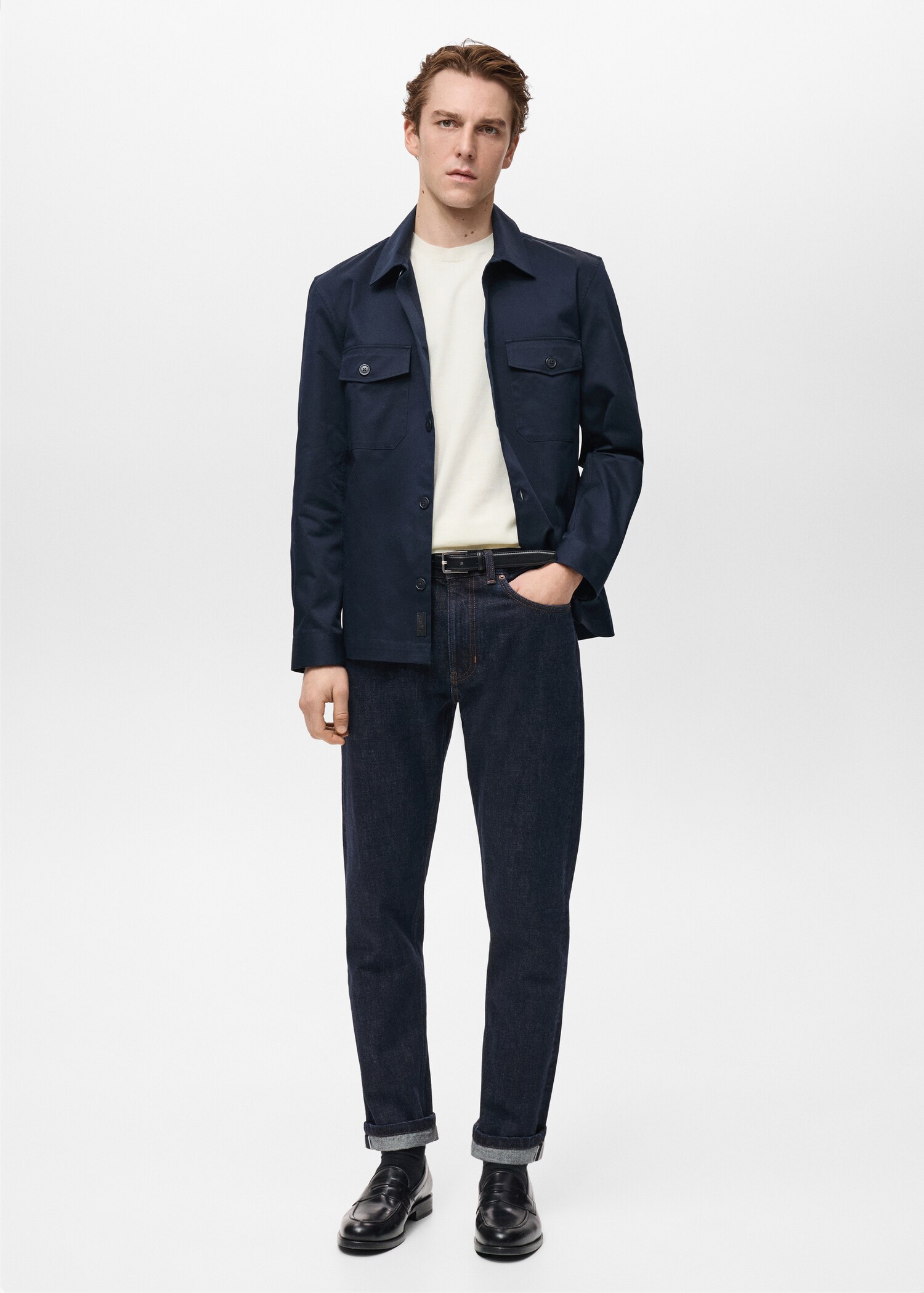 Jeans selvedge tapered-fit - Piano generale
