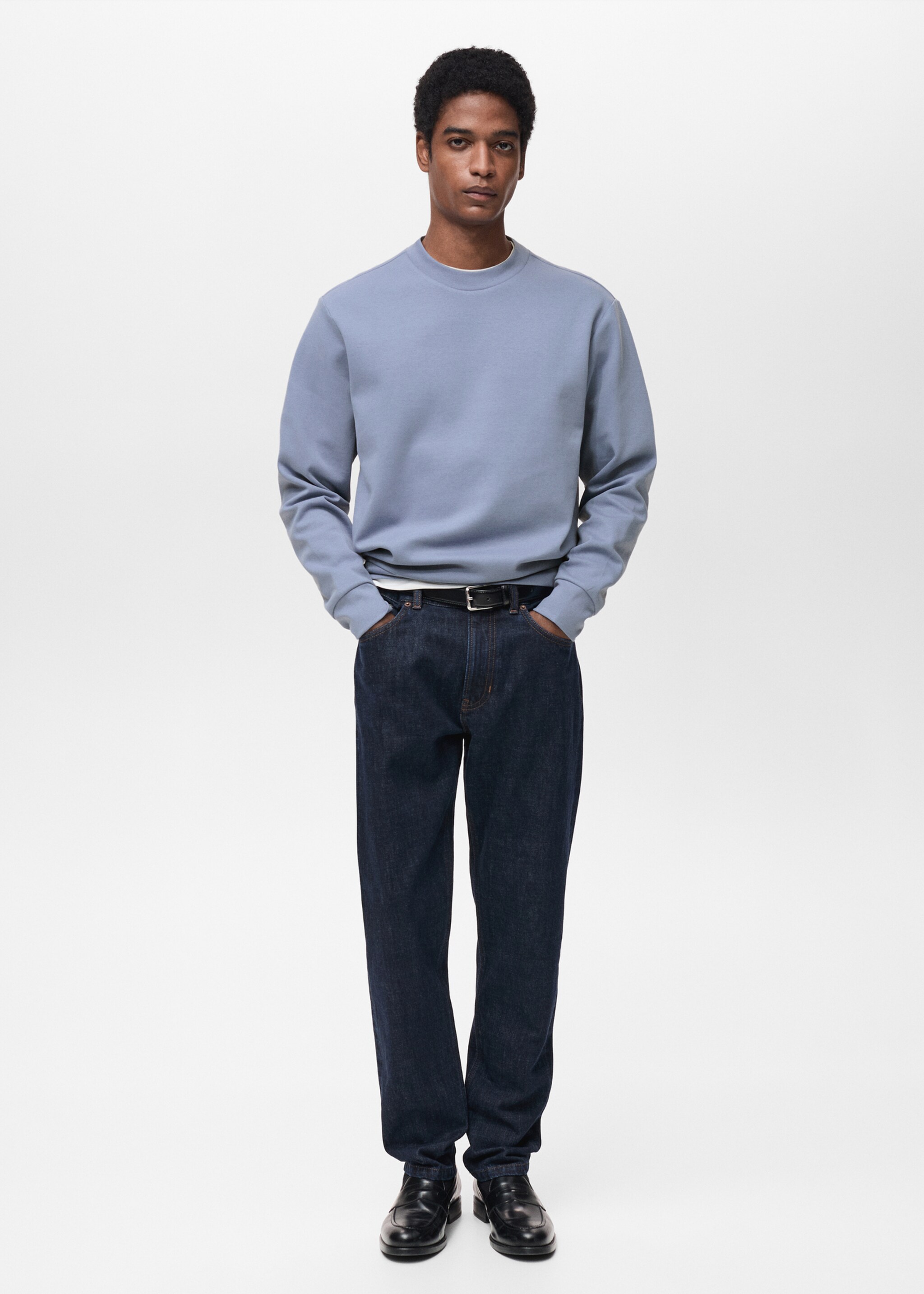 Sudadera algodón regular fit - Plano general