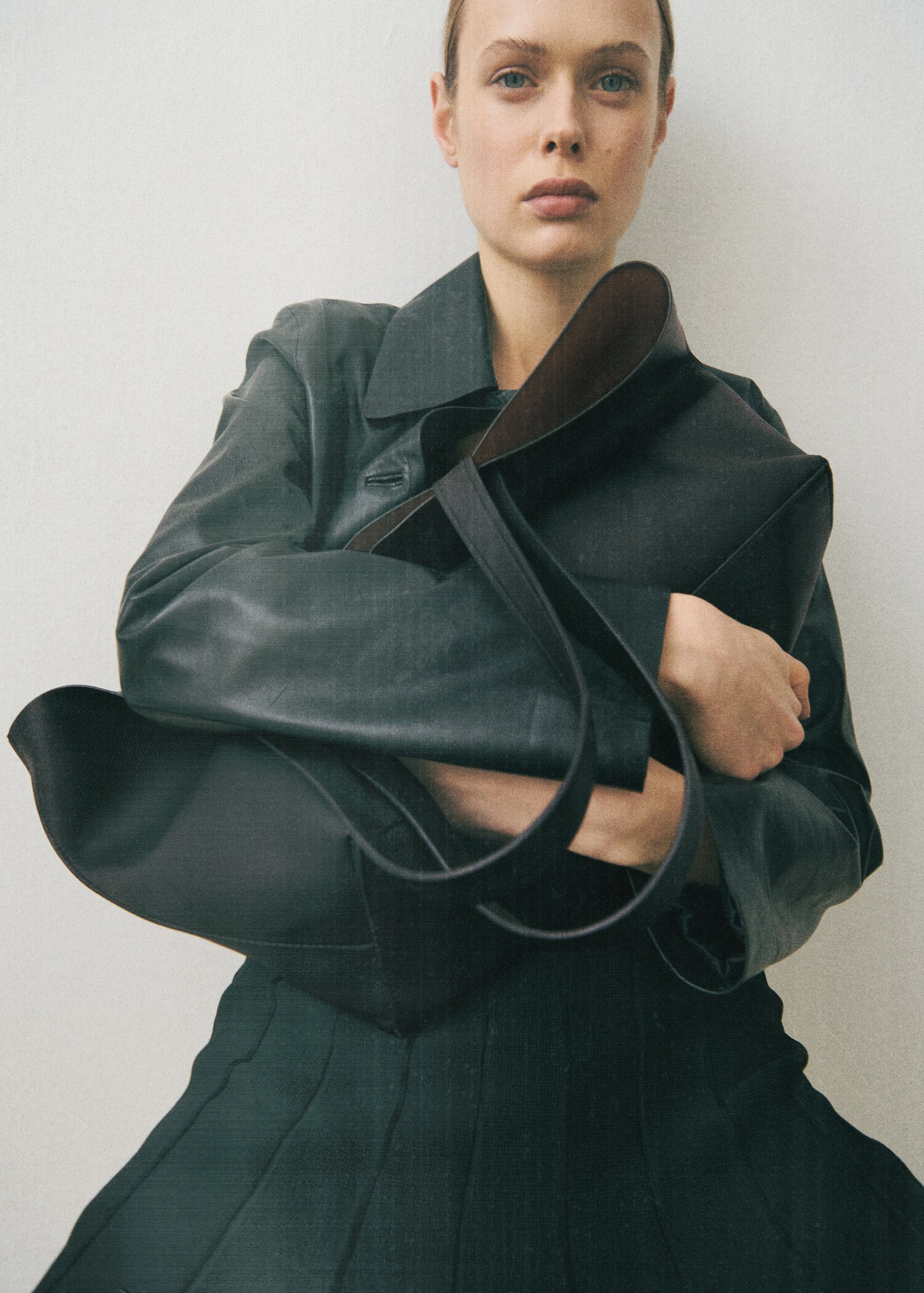 Grand sac cabas cuir - Plan général