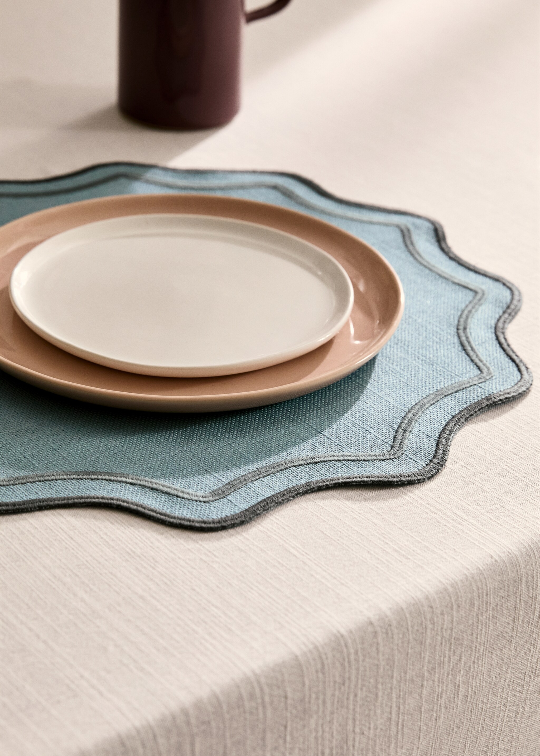 Resin cotton tablecloth waves - General plane