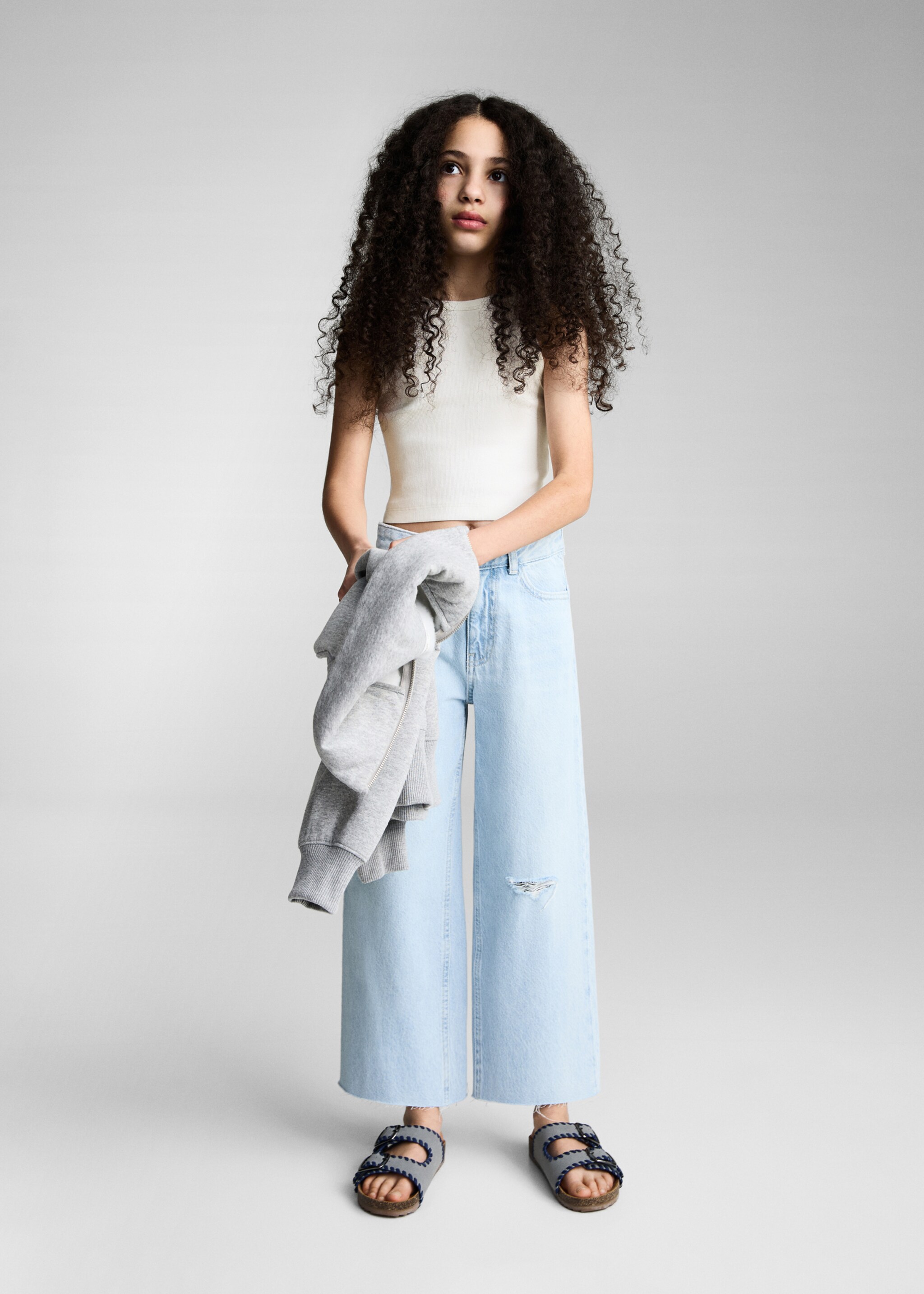 Crop top maille - Plan général