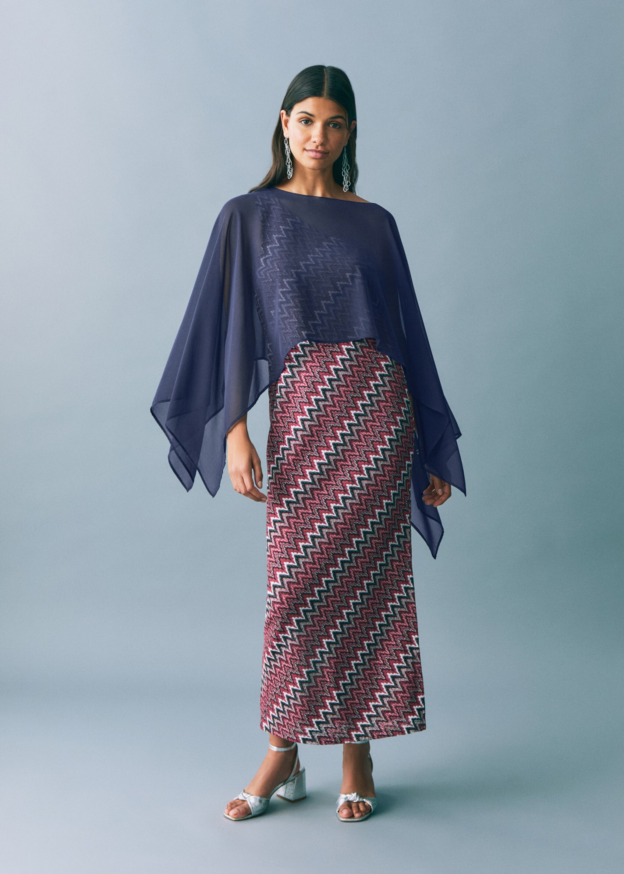 Top mit Chiffonlage - Allgemeine Ansicht