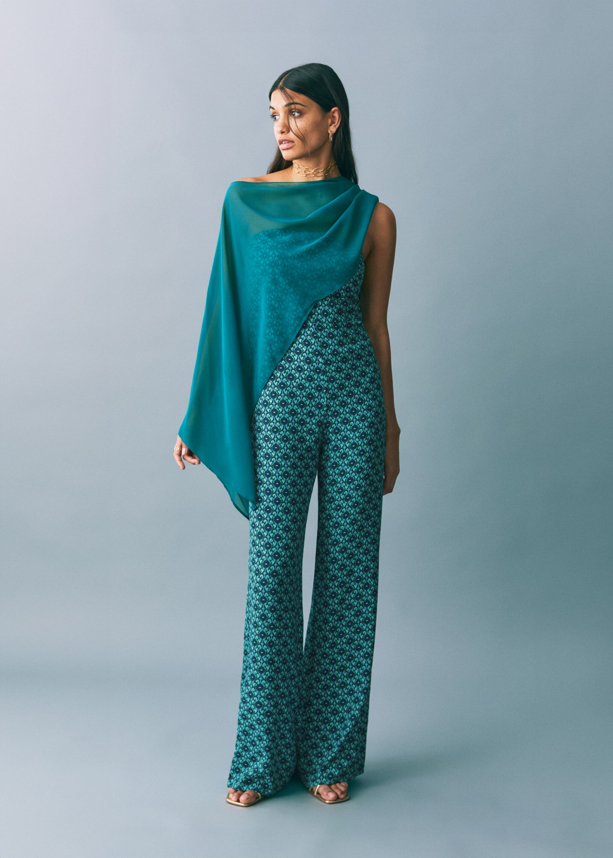 Top mit Chiffonlage - Allgemeine Ansicht