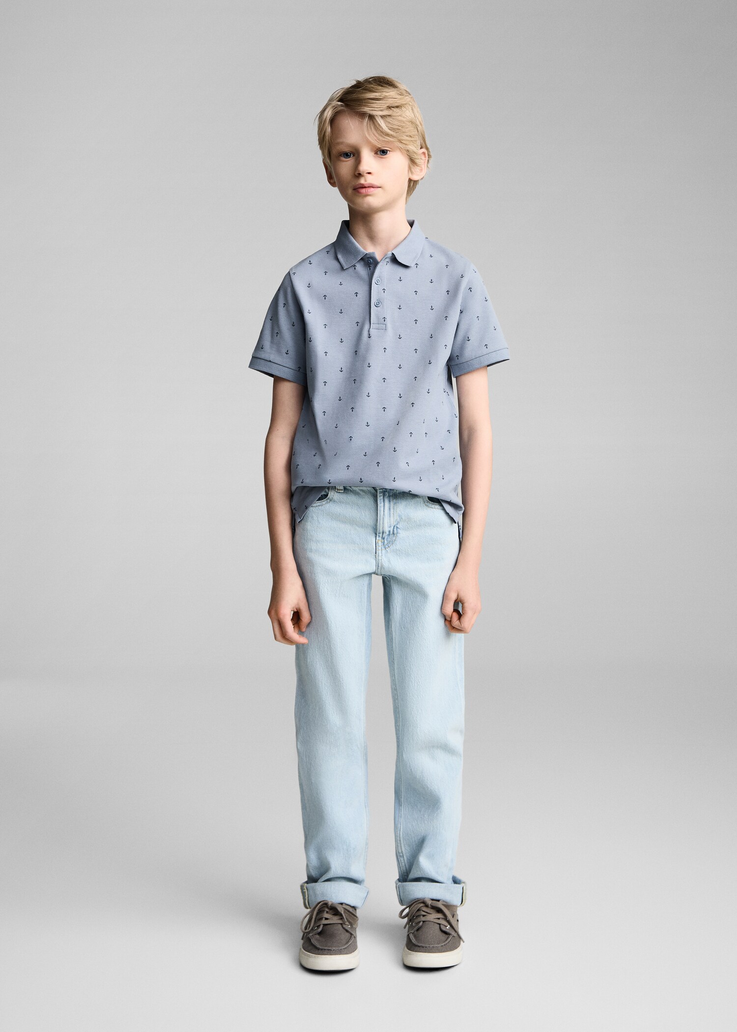 Polo algodón estampado - Plano general