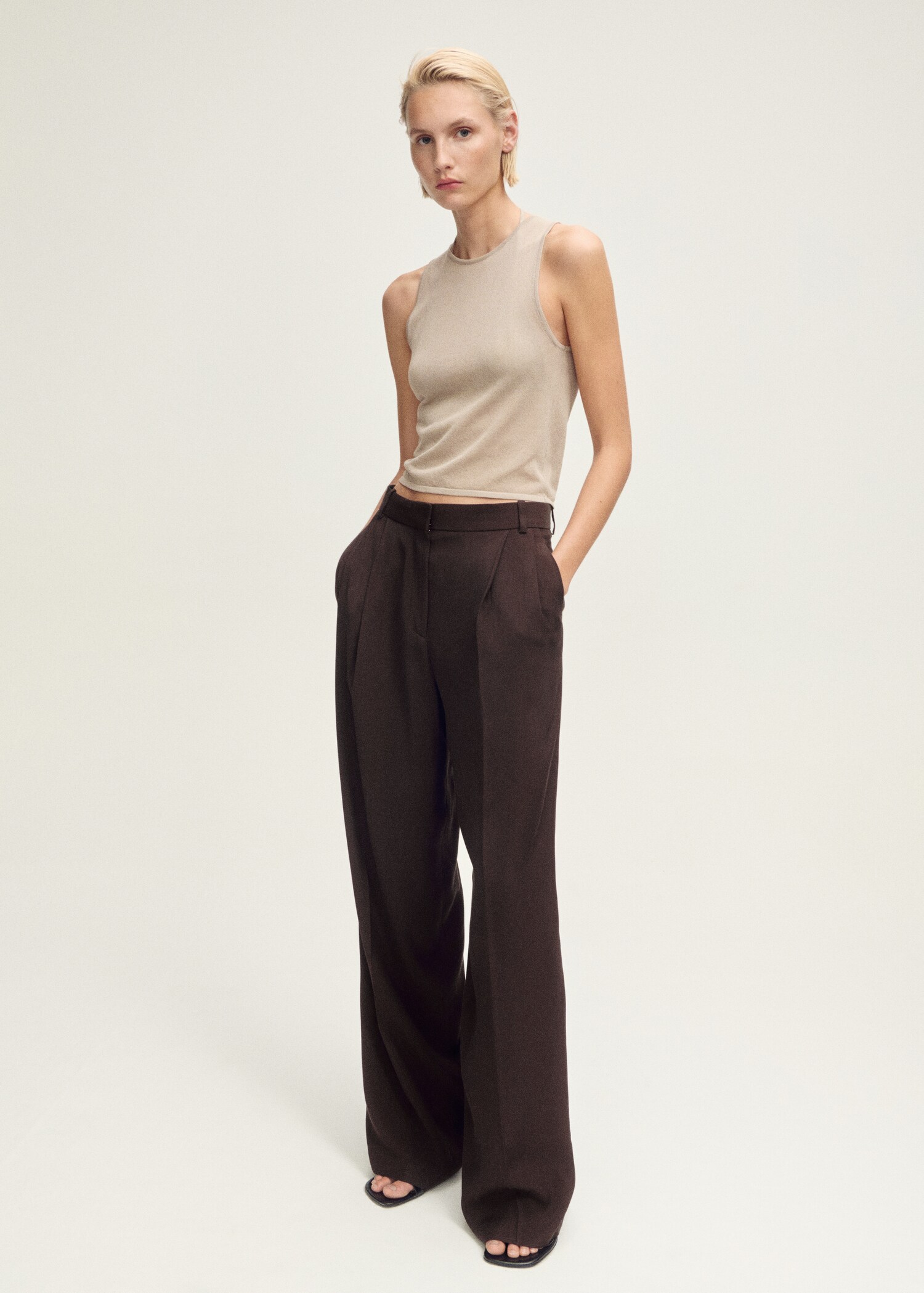 Pensli Wideleg pantolon - Genel plan