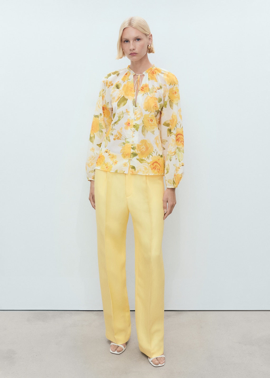 Neploe 夏 原宿 Blouse 女性 Man 着物 カードigan 日本 カートン Printed Loos　売れ筋 Muguet blouse | Gajess