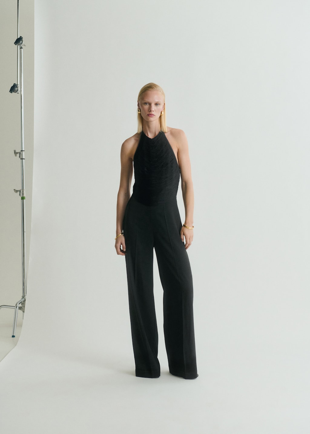 Halter neck jumpsuit