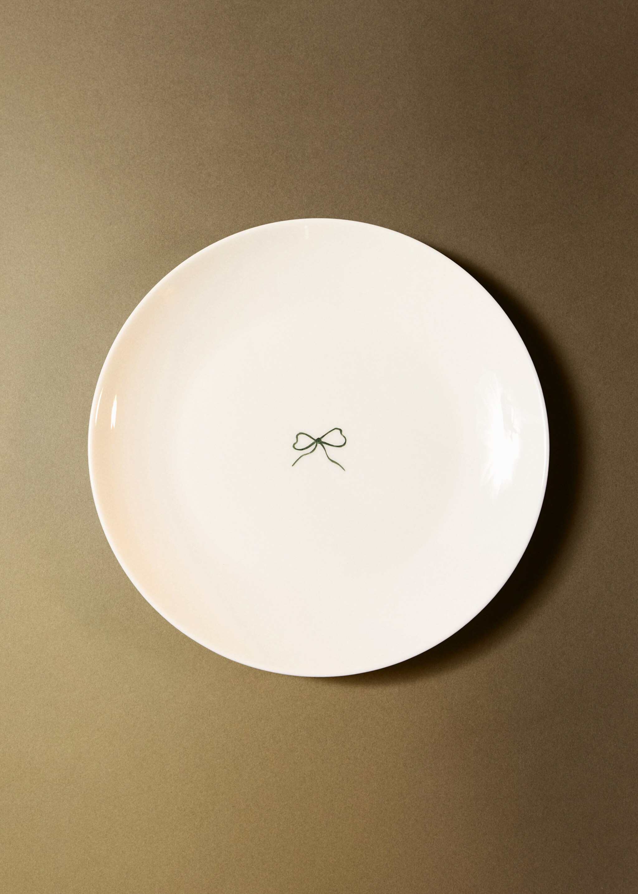 Bone china dessert plate - General plane, Off White. Ref: 87060459-00.