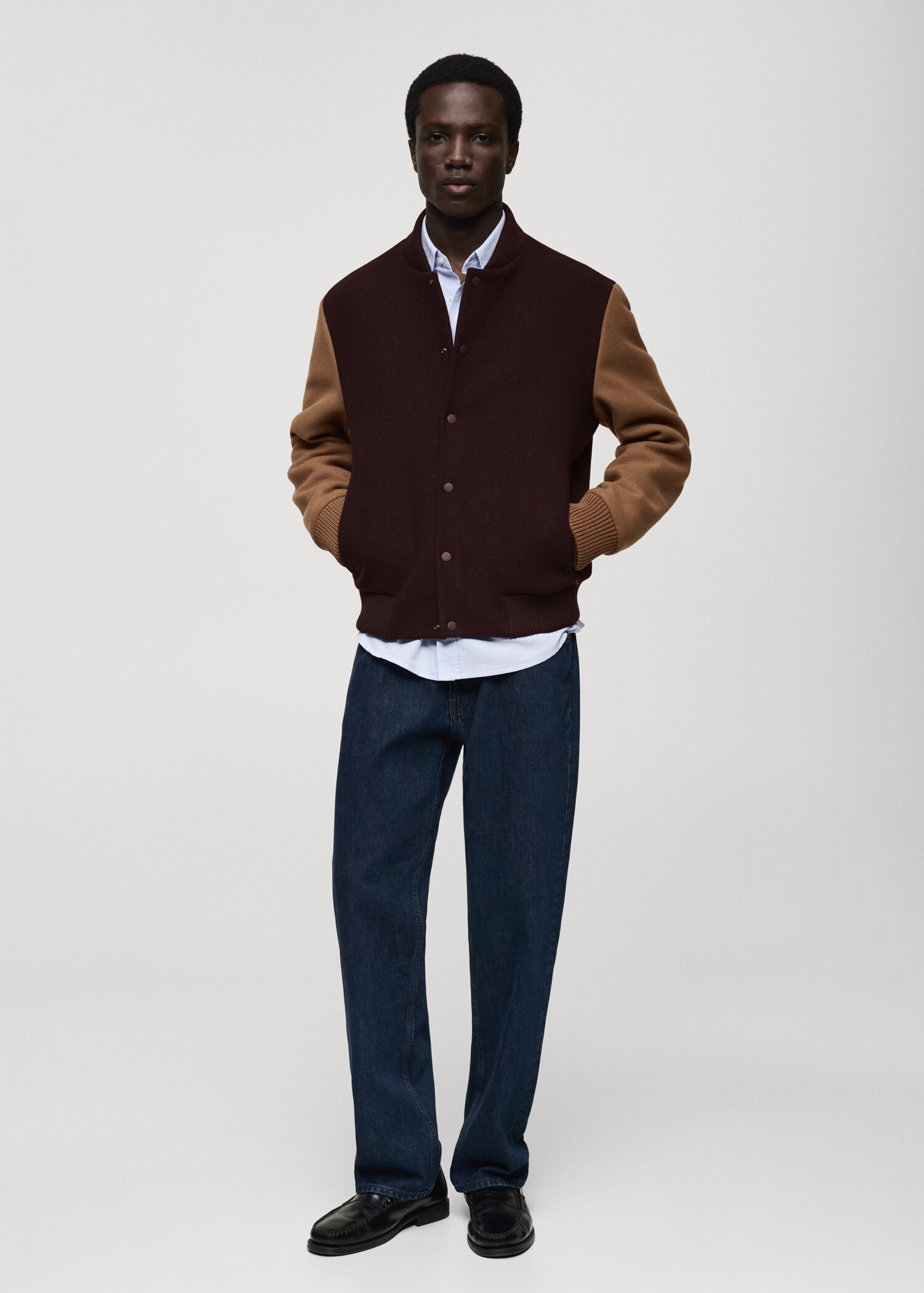 Two-tone bomber jacket - General plane