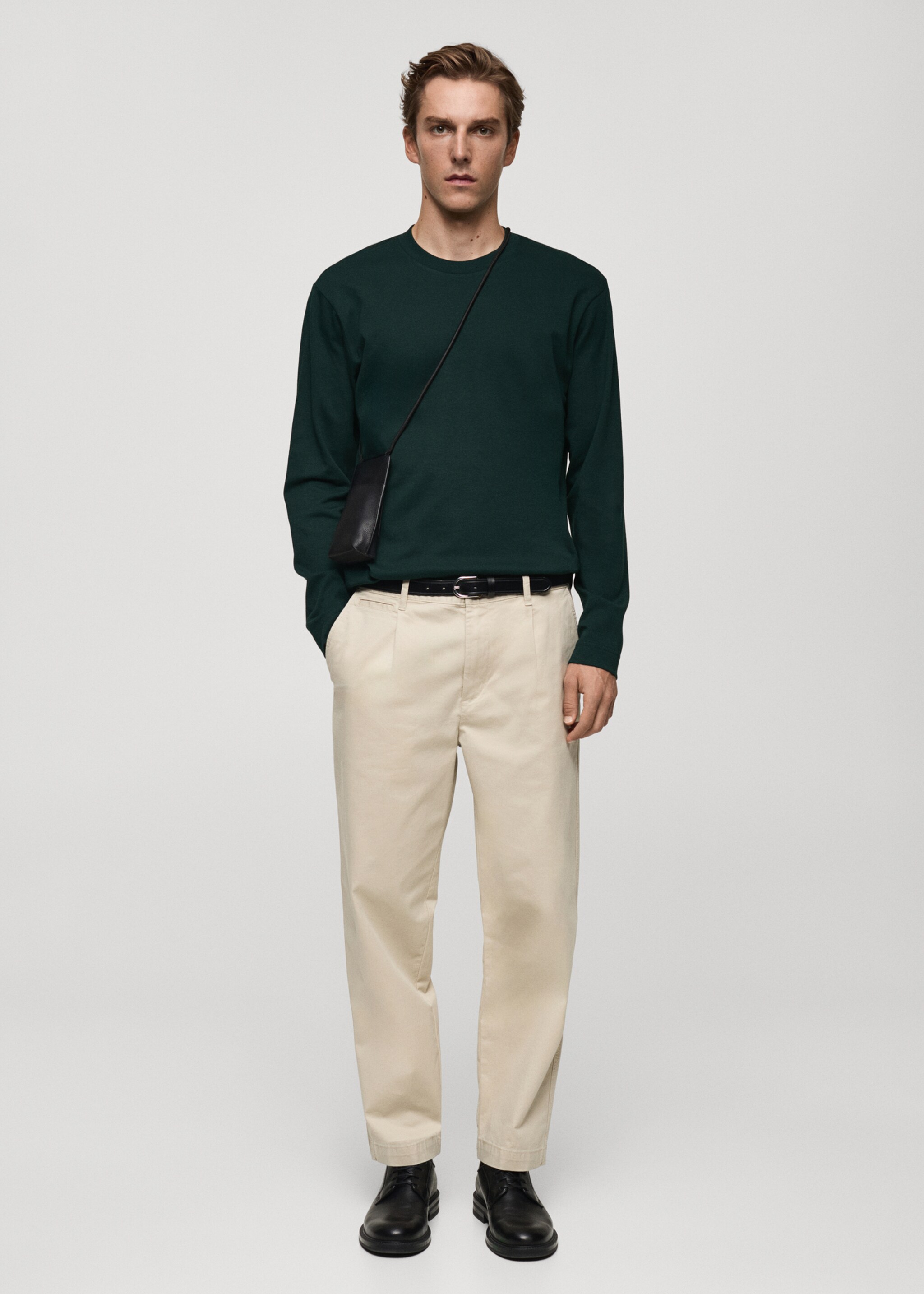 Long sleeve regular fit T-shirt - General plane