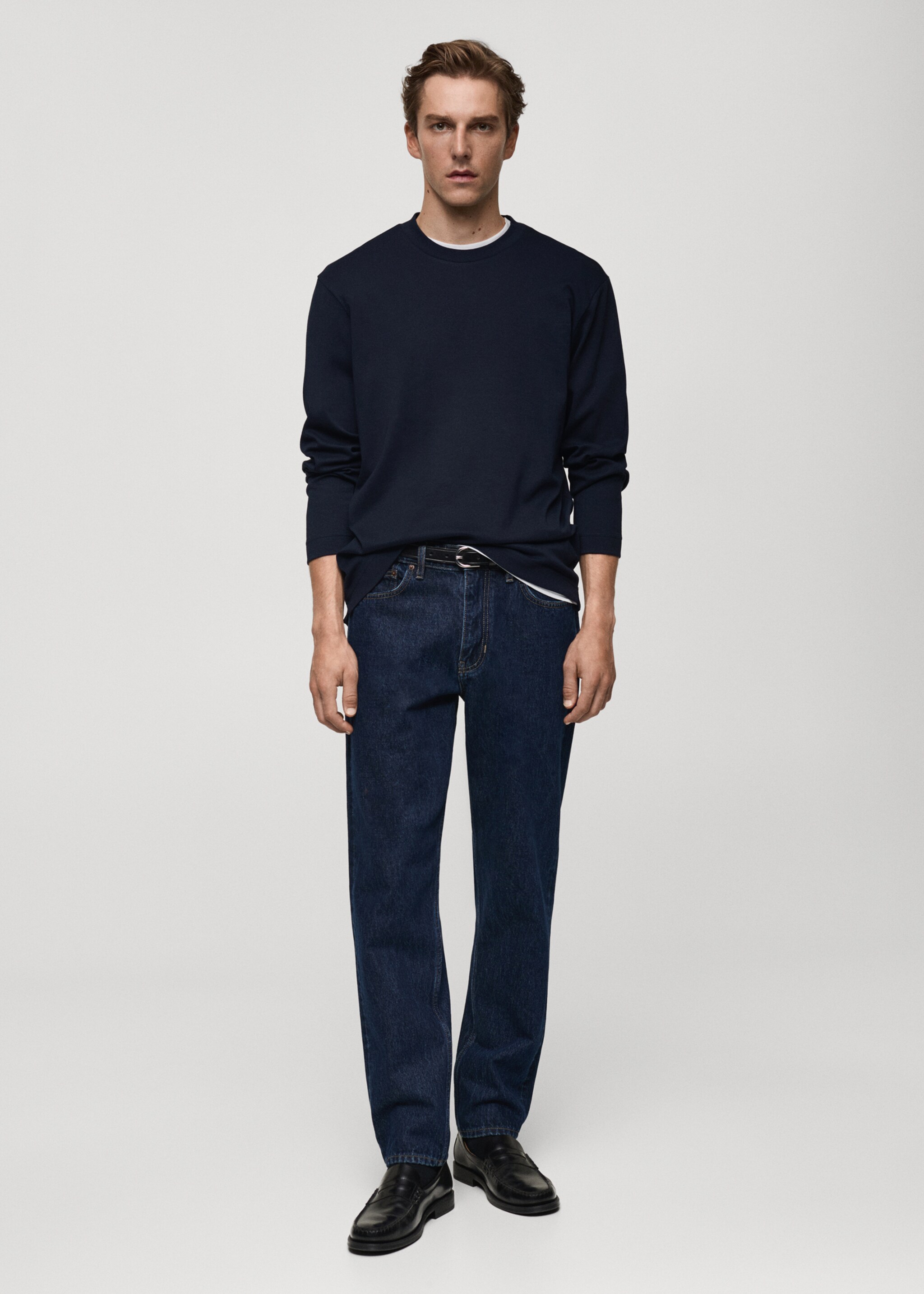 Long sleeve regular fit T-shirt - General plane