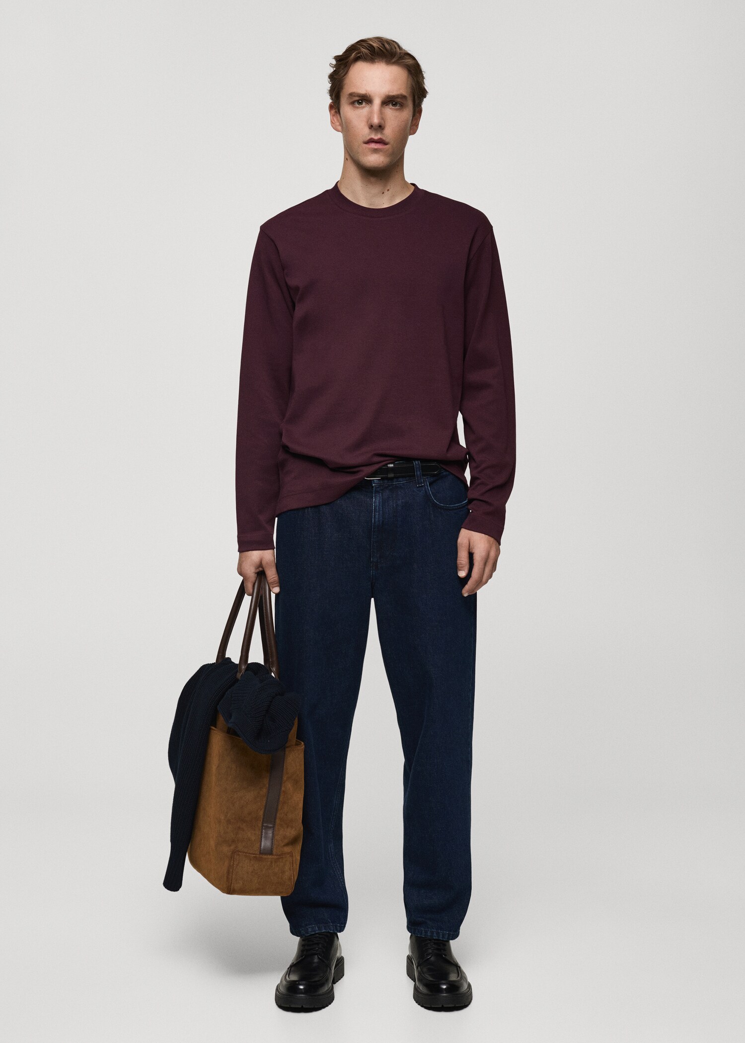 Long sleeve regular fit T-shirt - General plane