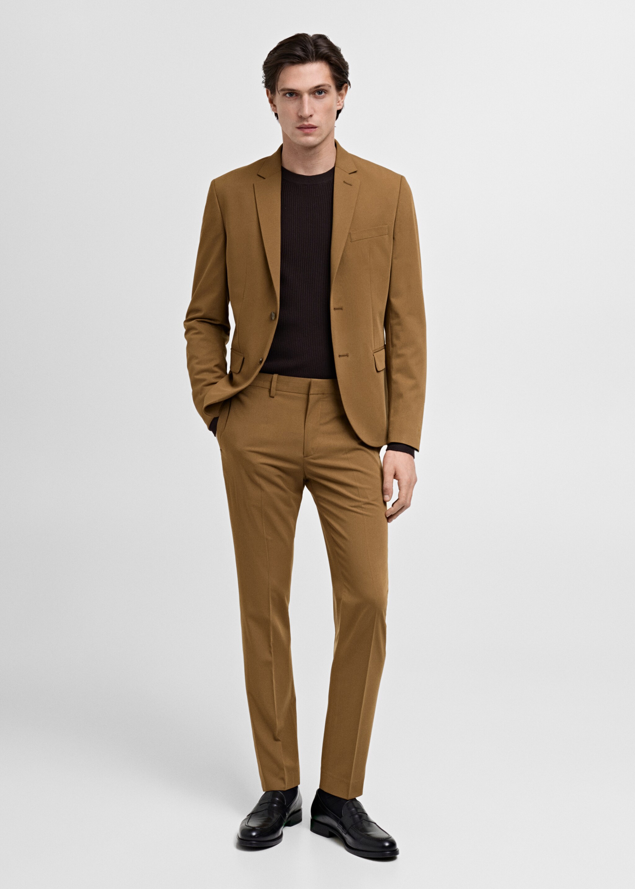 Σακάκι κοστουμιού super slim fit ύφασμα stretch - Γενικό πλάνο
