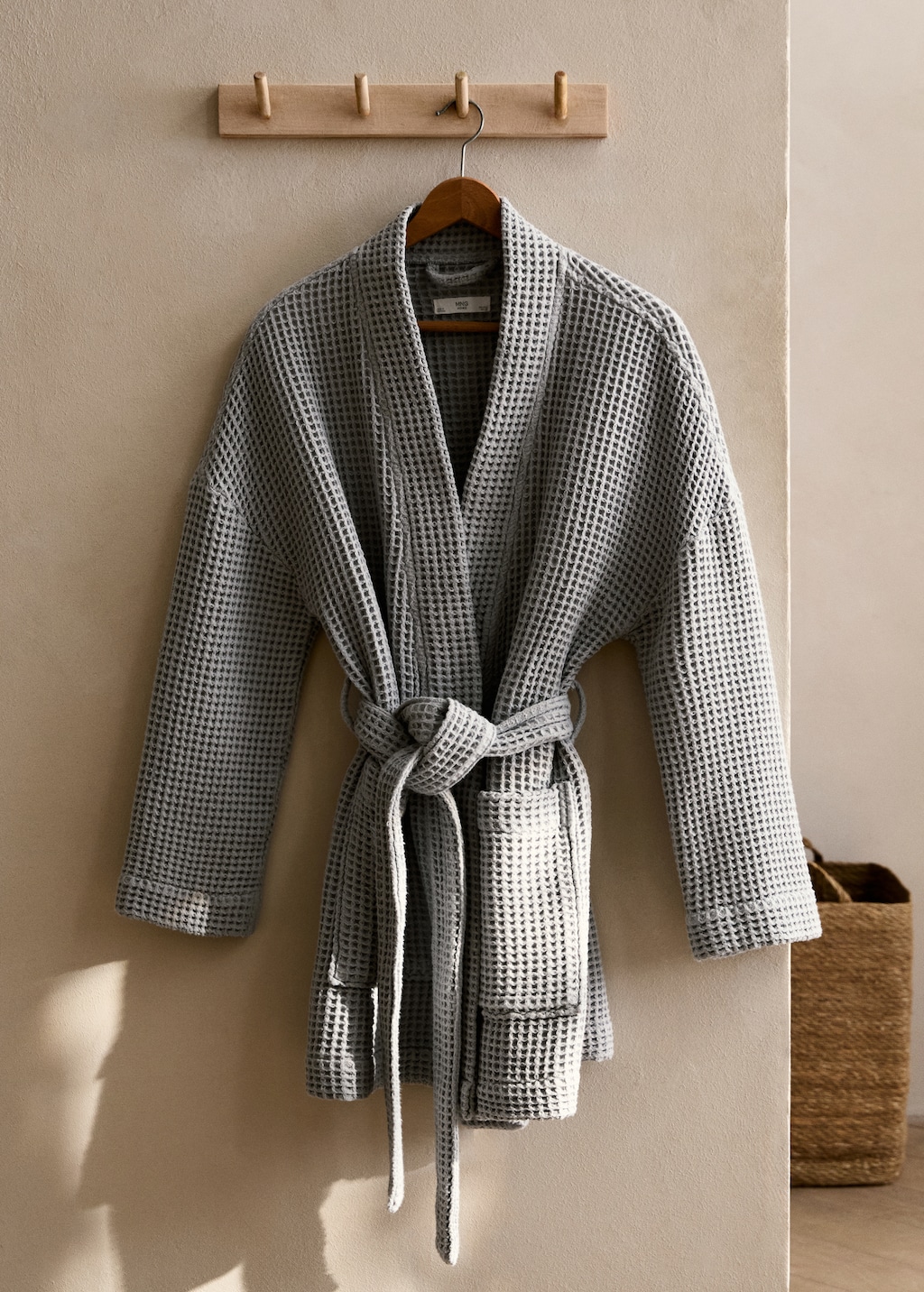 peignoir 100 coton