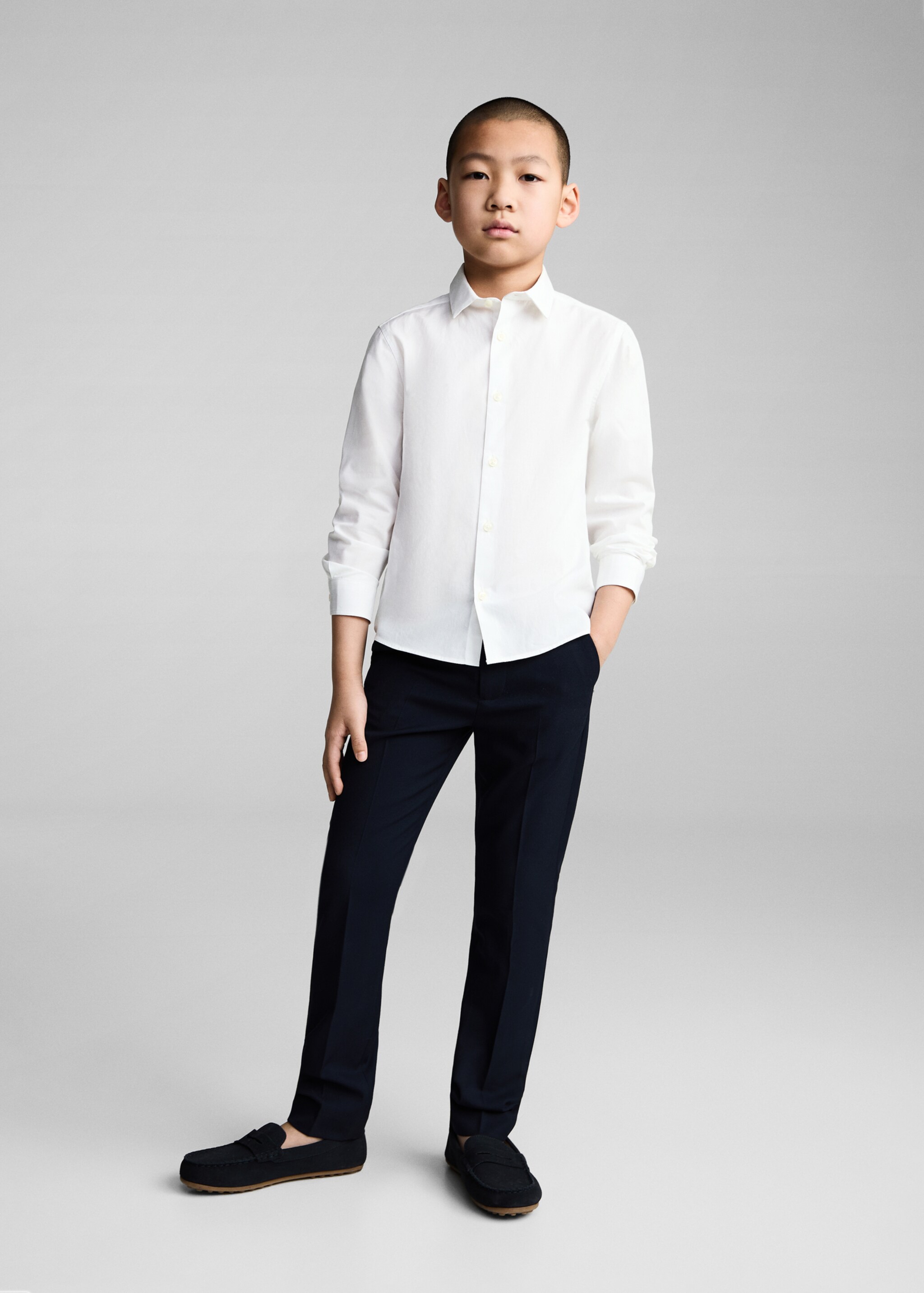 Camisa de vestir 100% algodón - Plano general