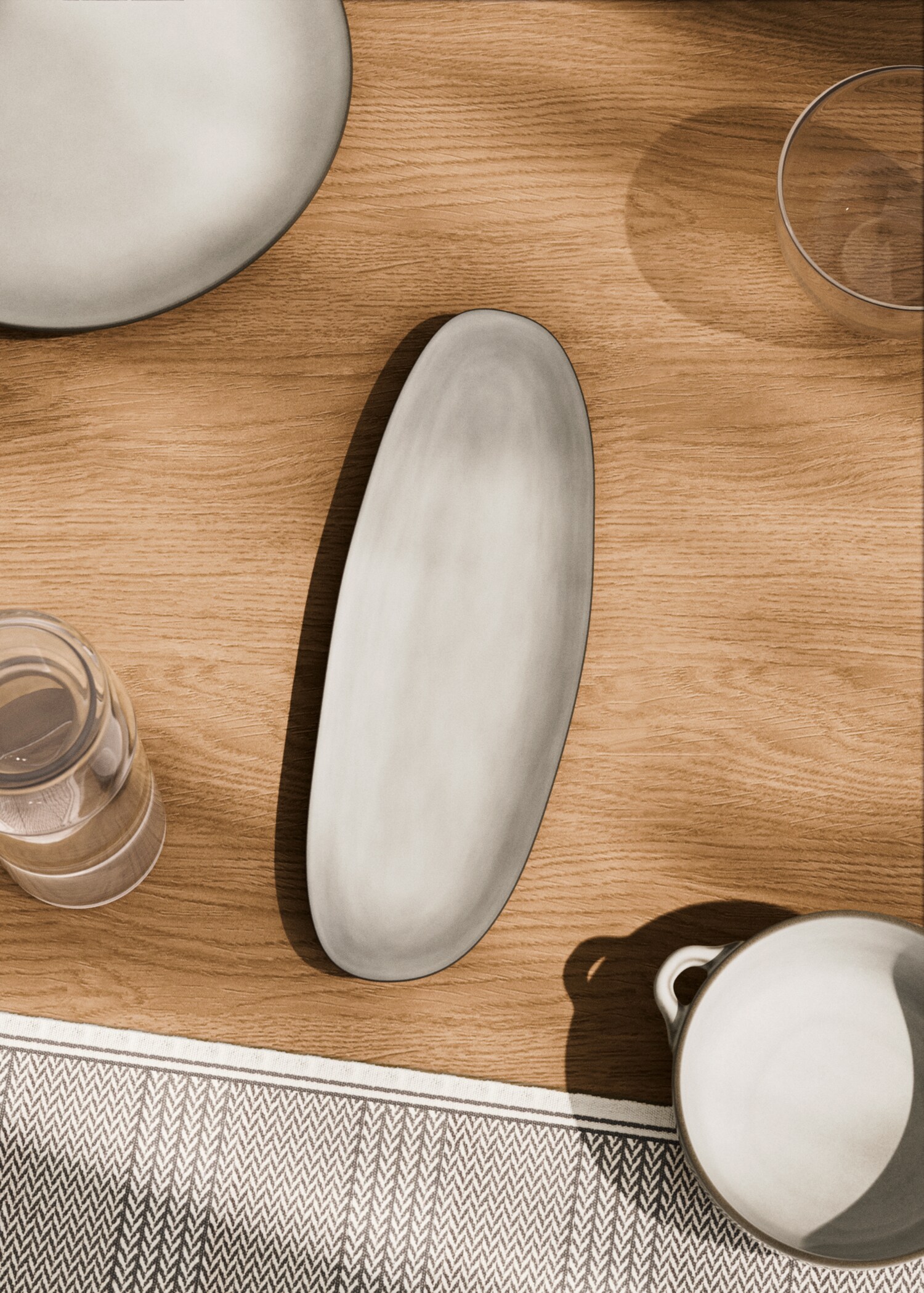 Stoneware source contrast edge - General plane