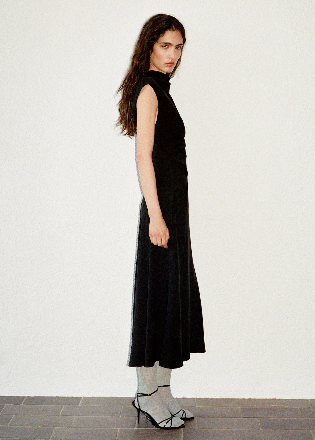 Strappy heeled sandals