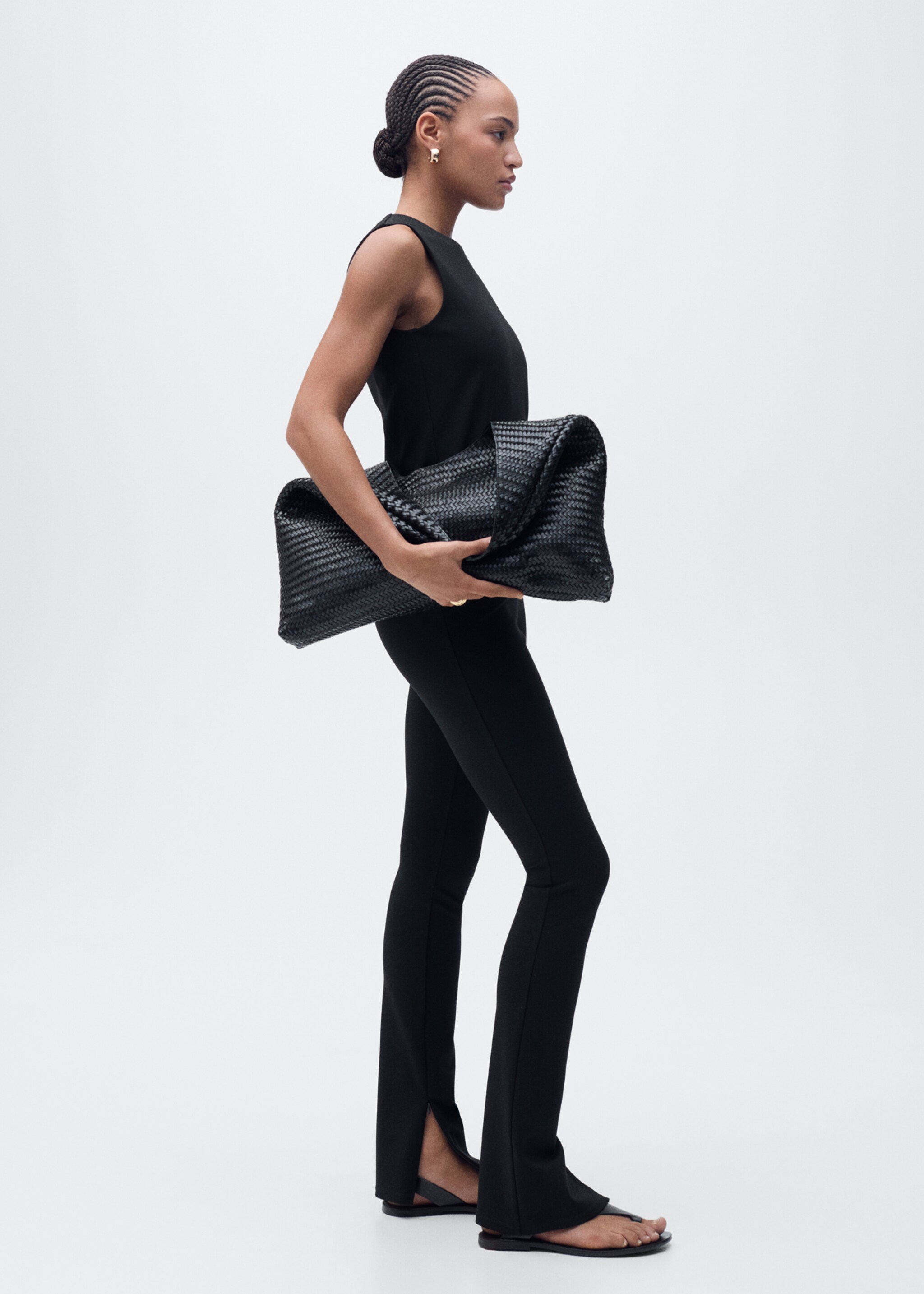 Skinny Hose mit Schlitzen - Allgemeine Ansicht