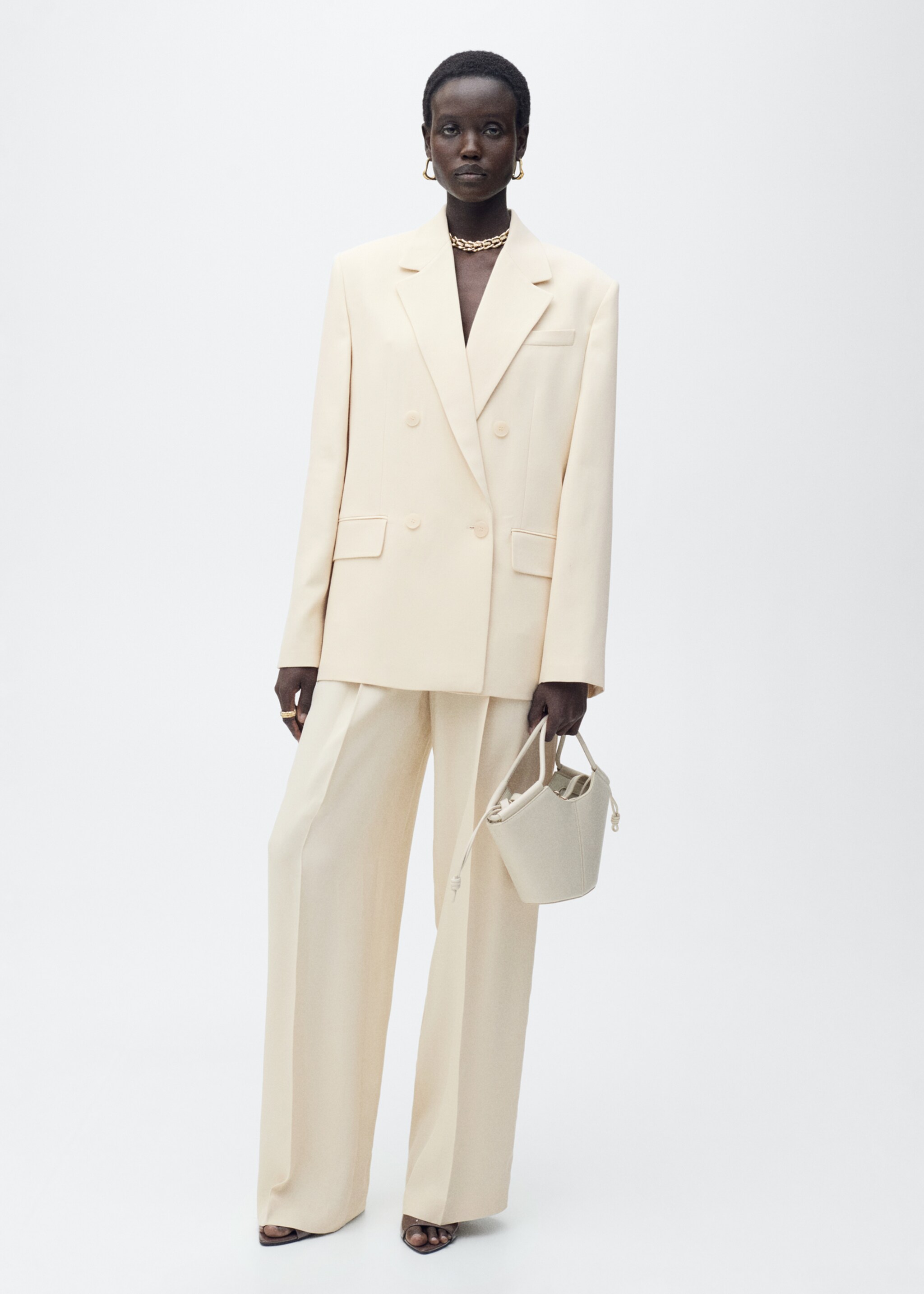 Double-breasted suit jacket - General plane