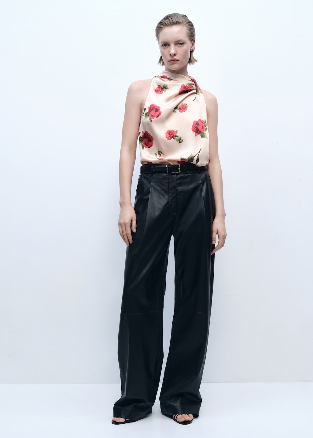 ブラウス シャツ FLORAL SATIN BLOUSE レディース Amazon.com: Women's Spring Vintage Florla Satin Blouses Tops
