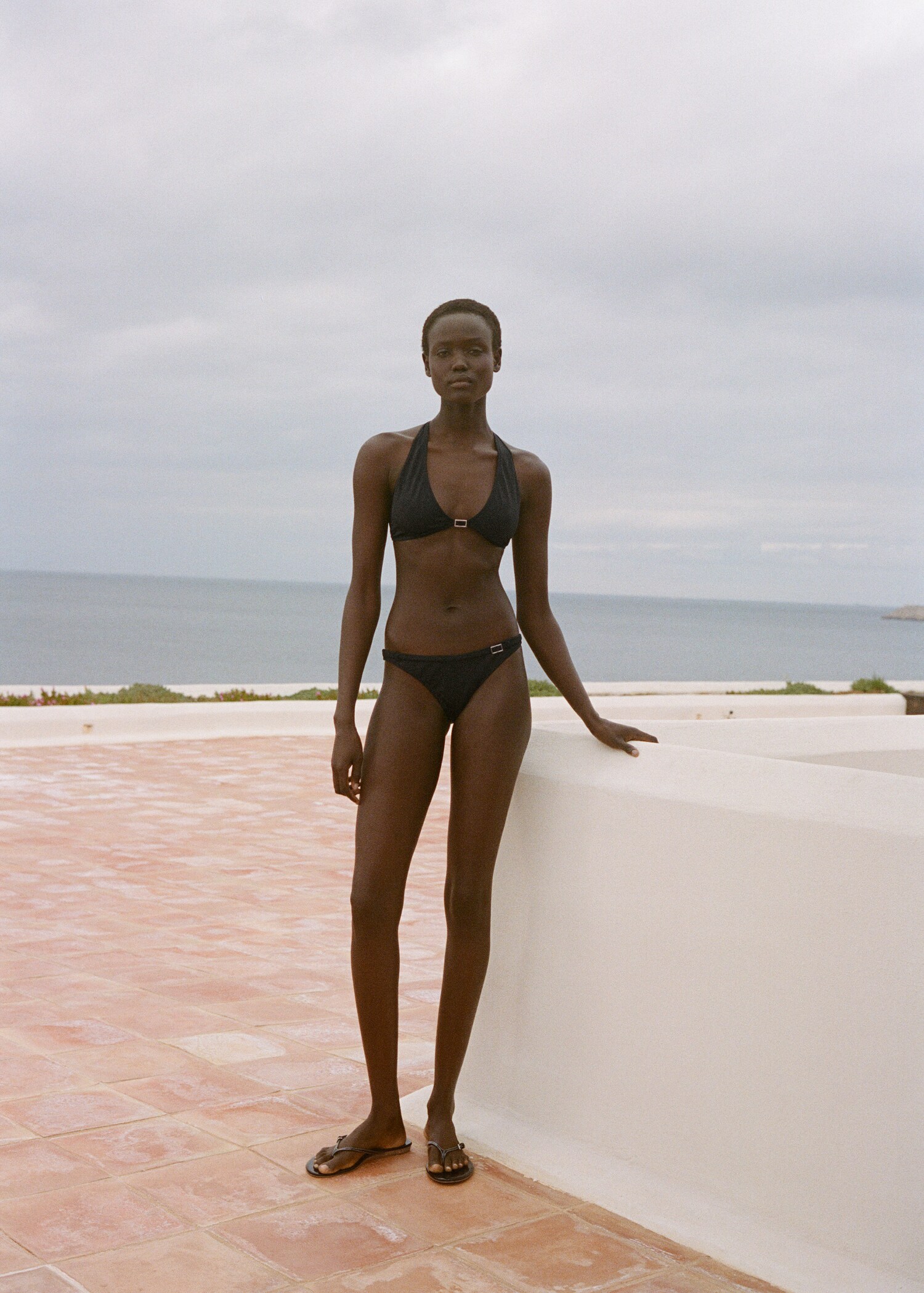 Bikini bottoms with buckle detail - General plane