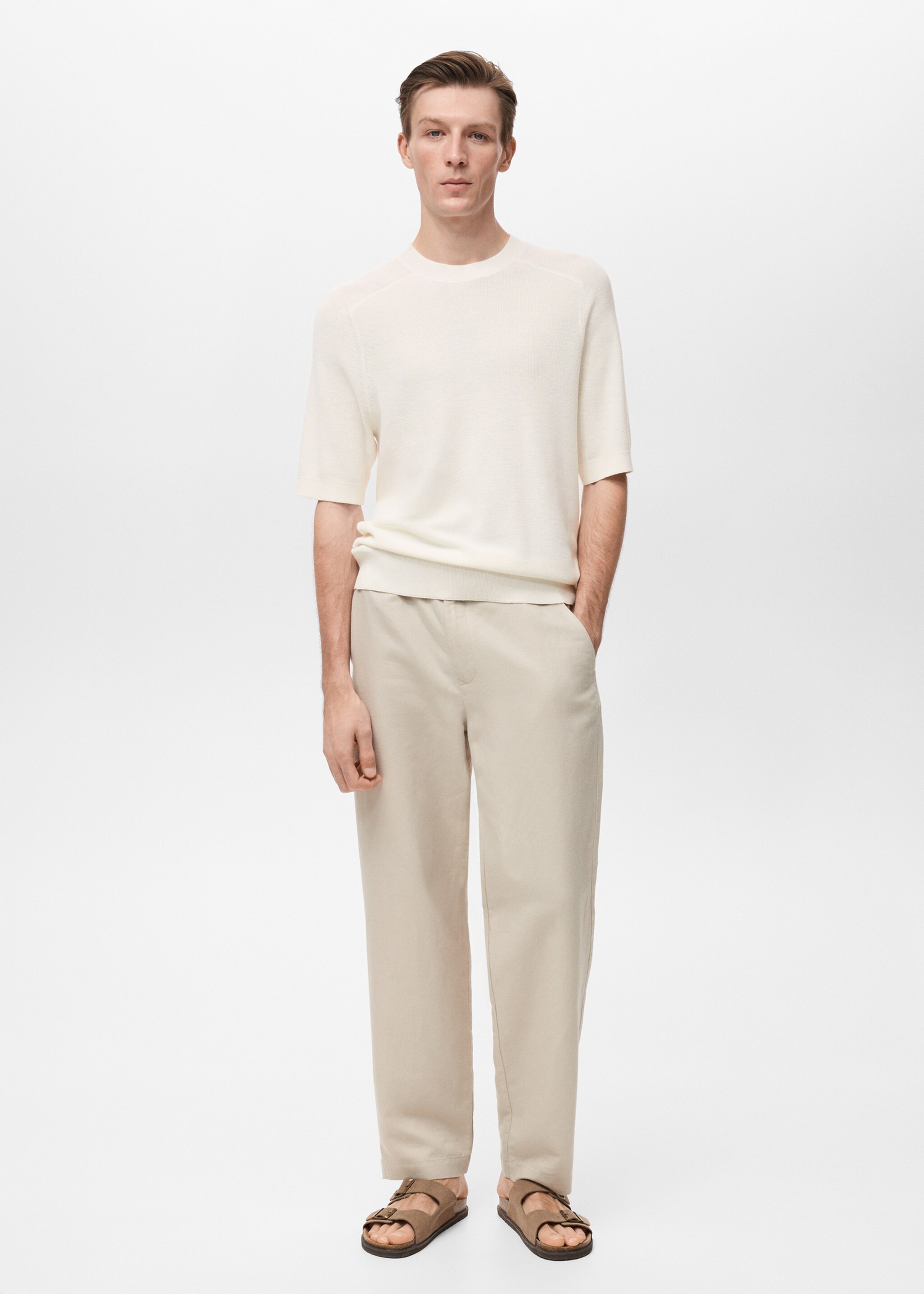Fine-knit T-shirt - General plane
