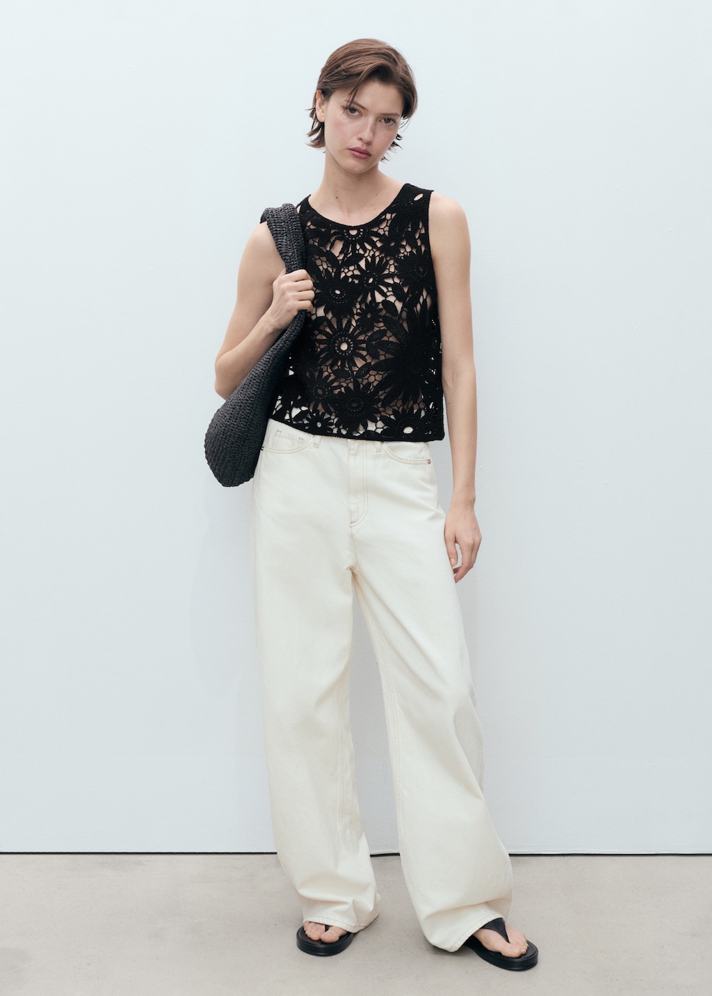 Crochet knitted top - image 2