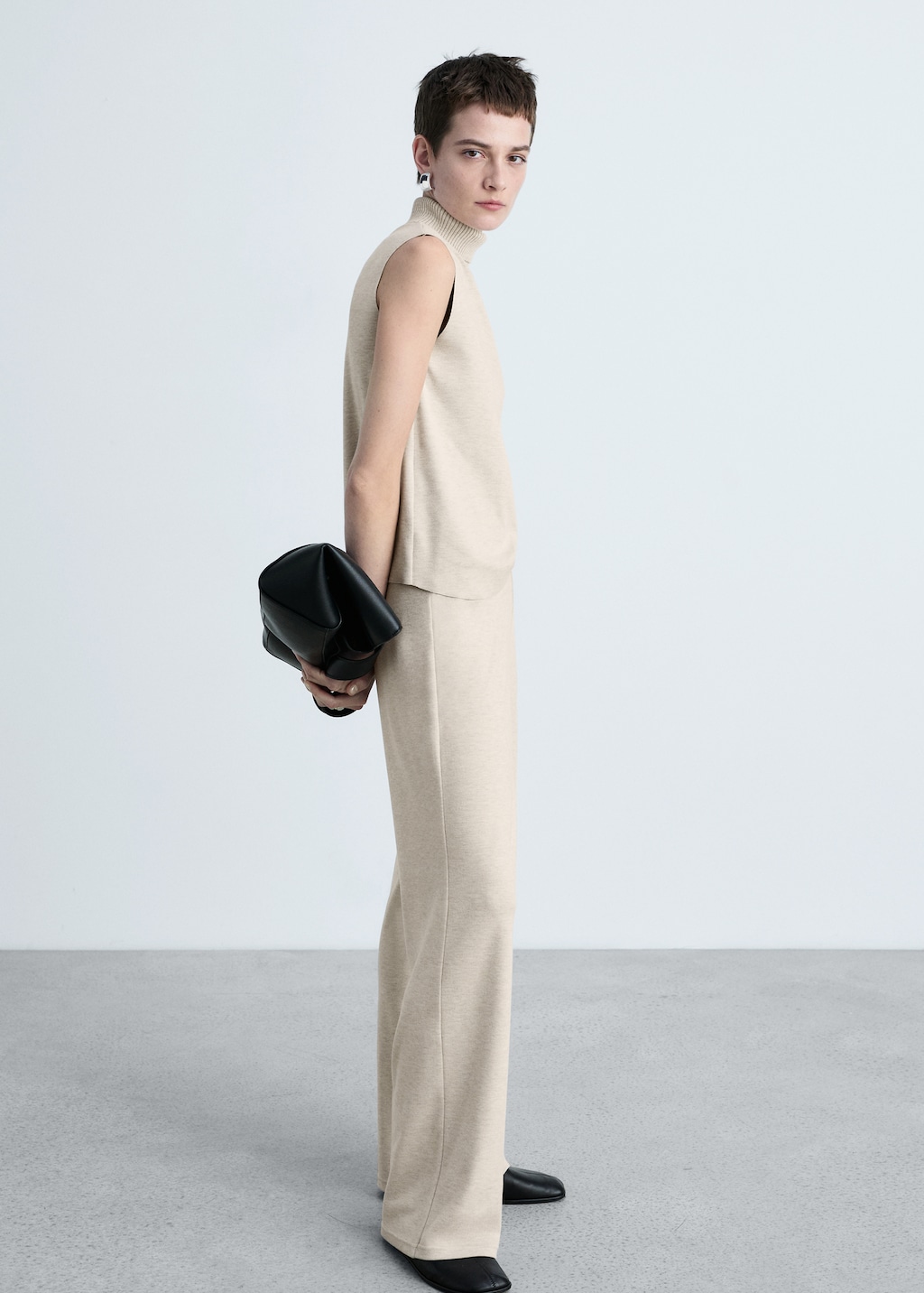 Turtleneck knitted top - Women | MANGO USA Turtleneck knitted top - Women | MANGO USA