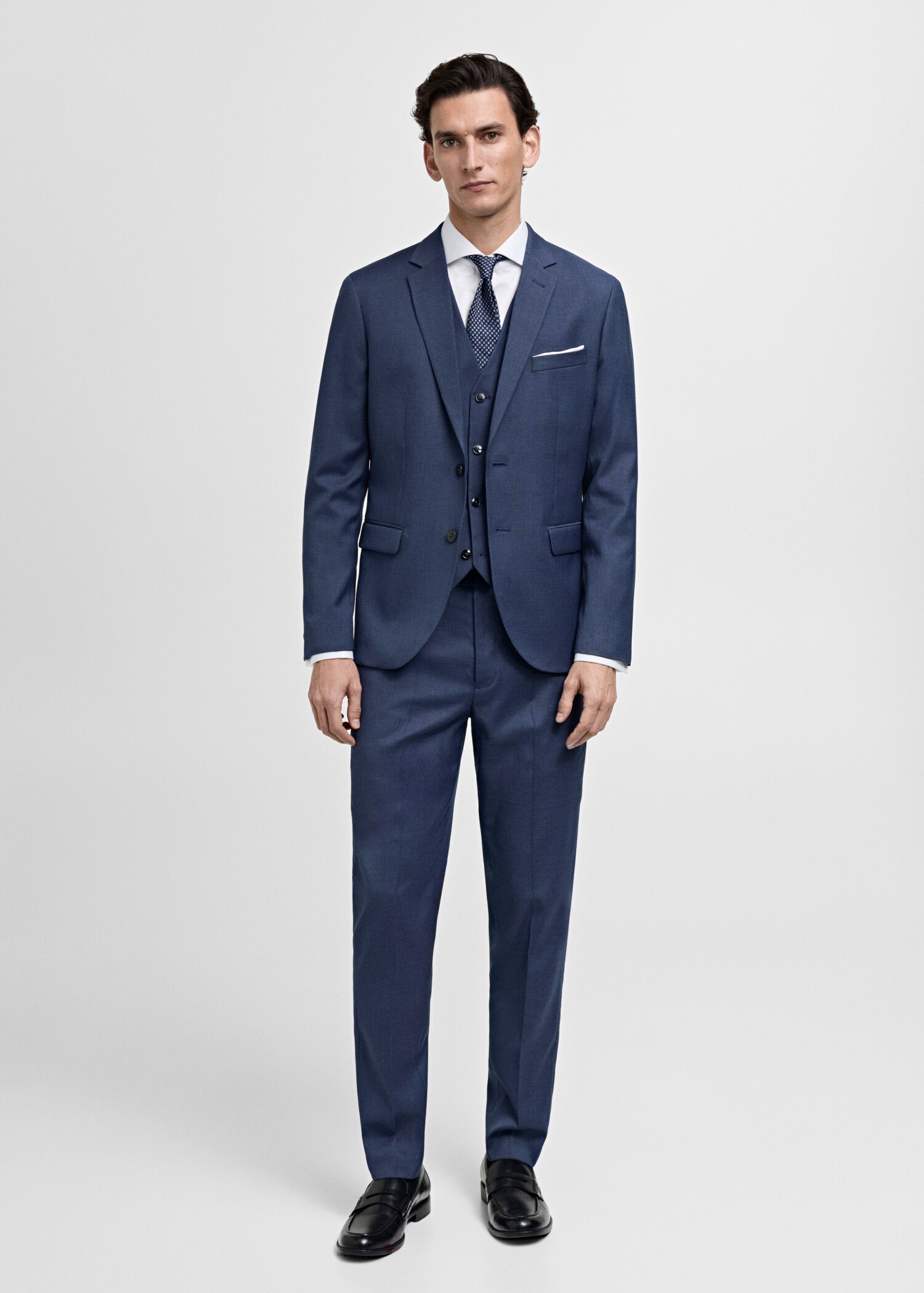 Chaleco traje París super slim fit - Plano general