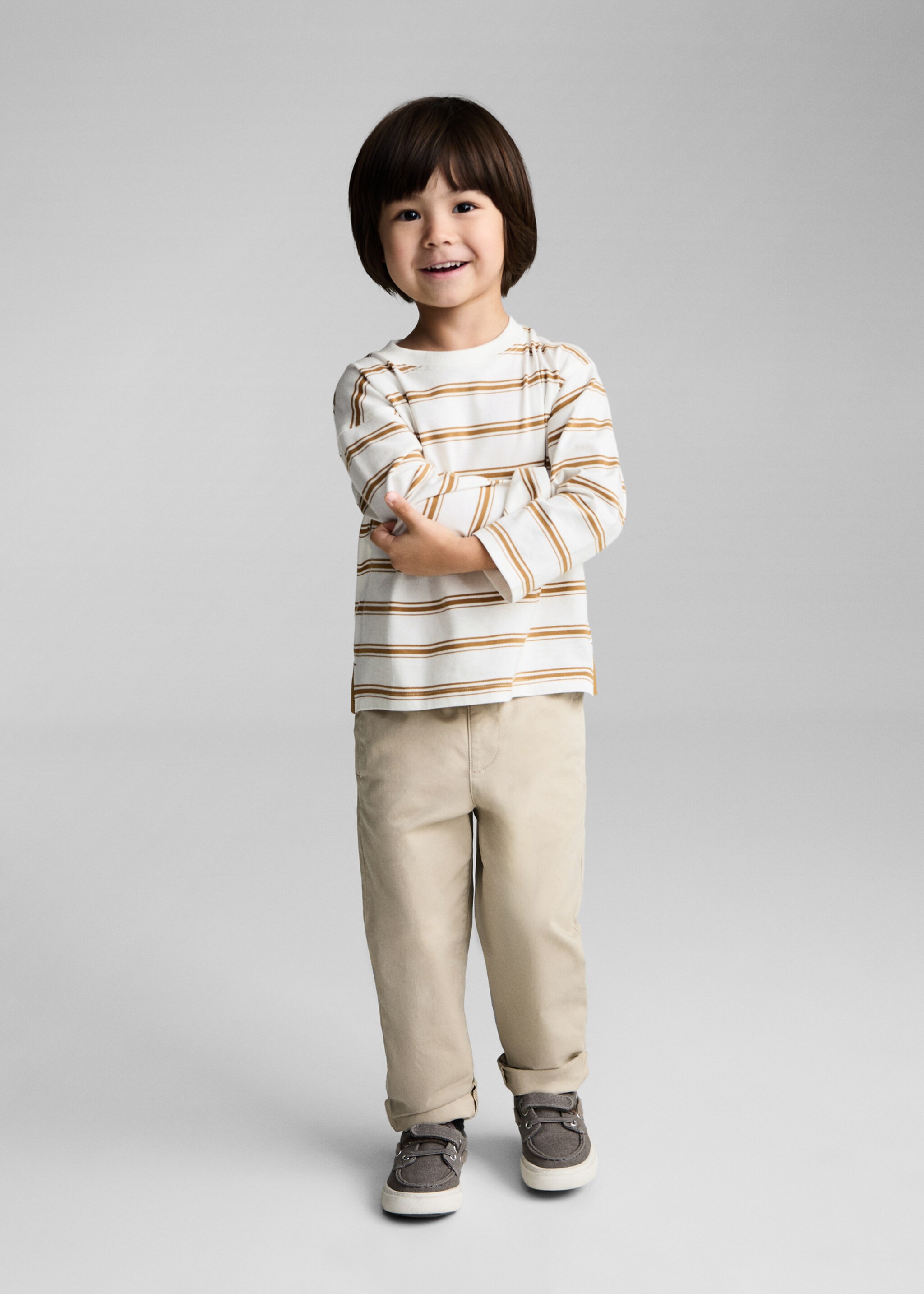 Triple-striped t-shirt - General plane