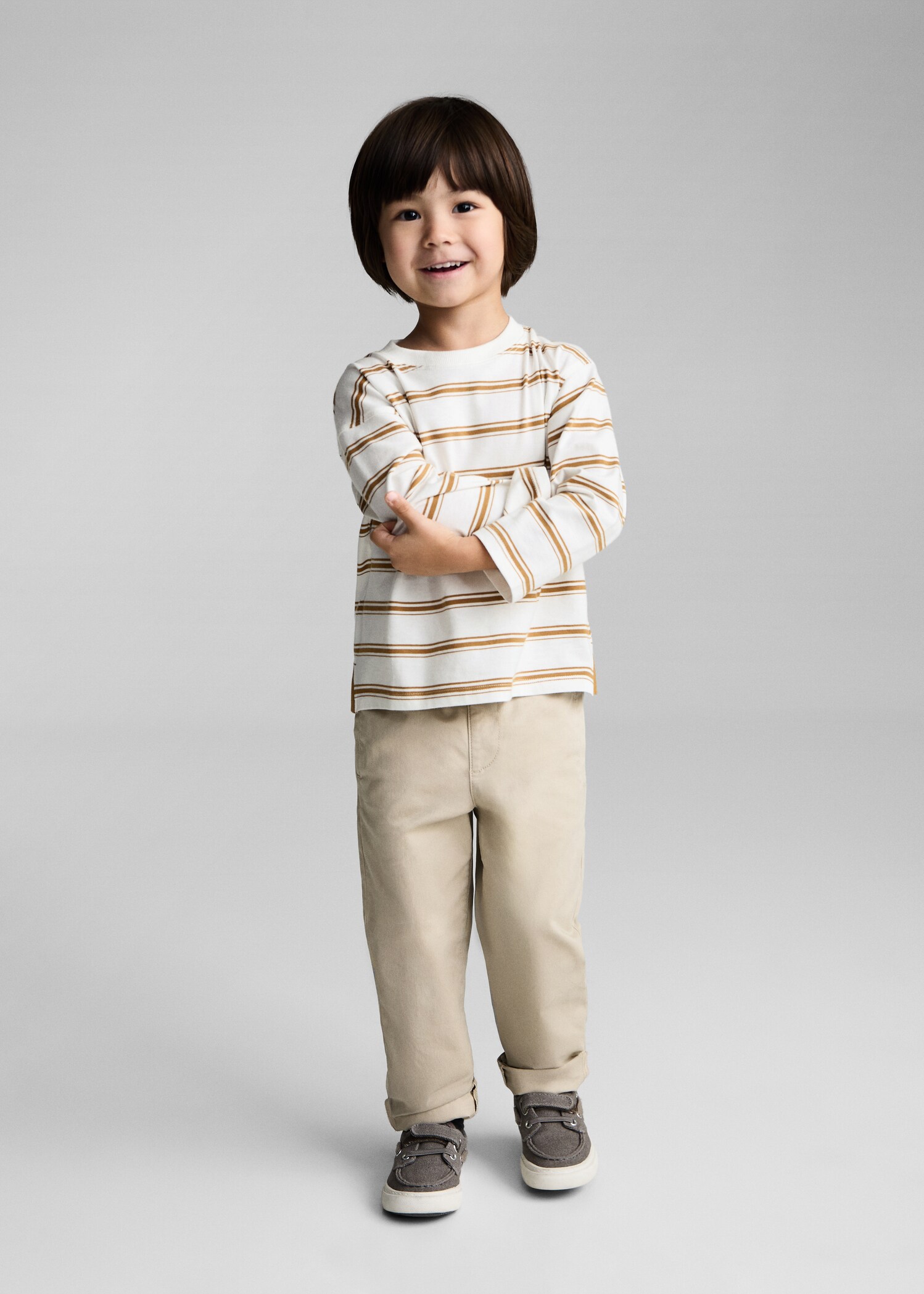 Triple-striped t-shirt - General plane
