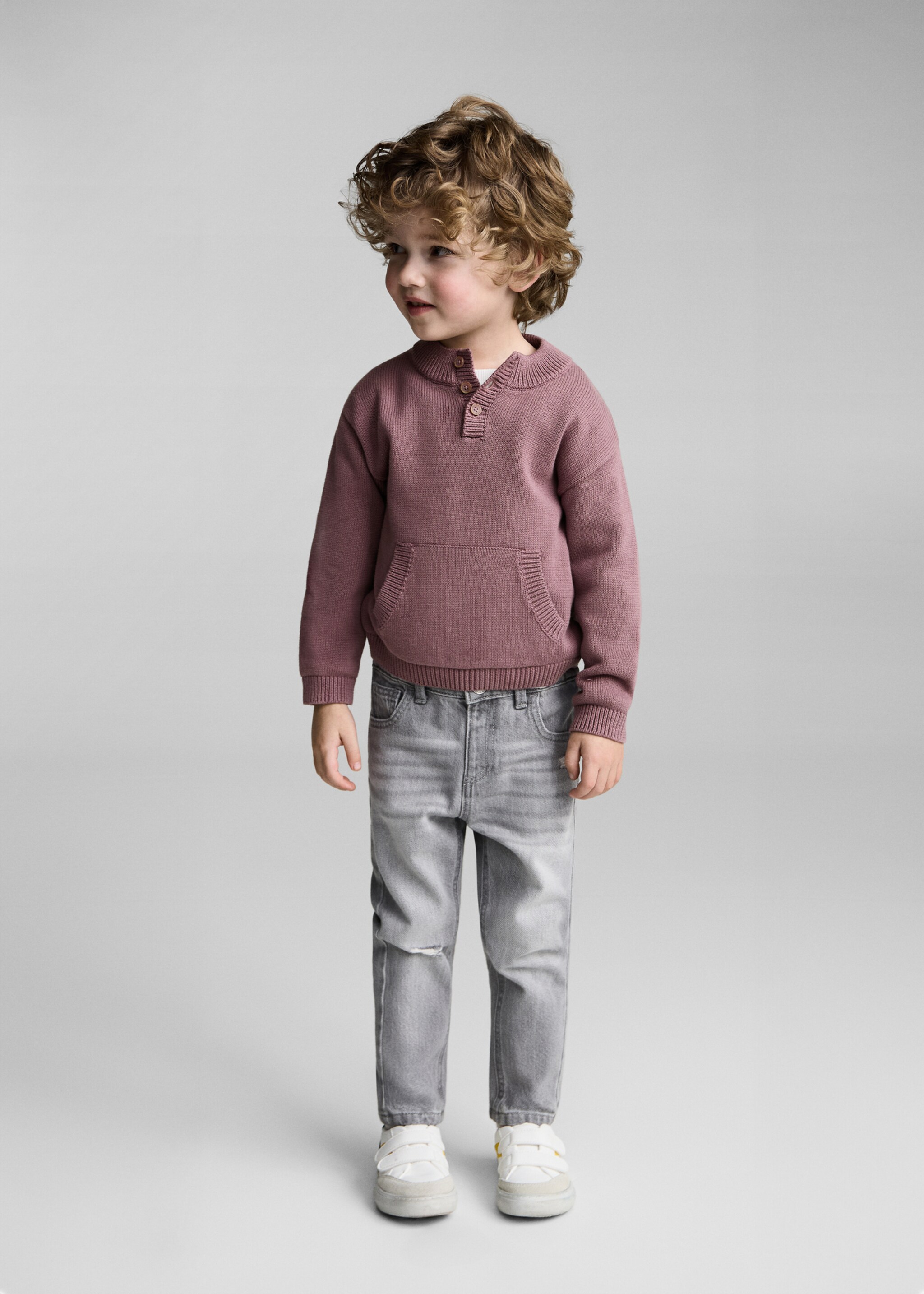 Pullover mit Kängurutasche - Allgemeine Ansicht