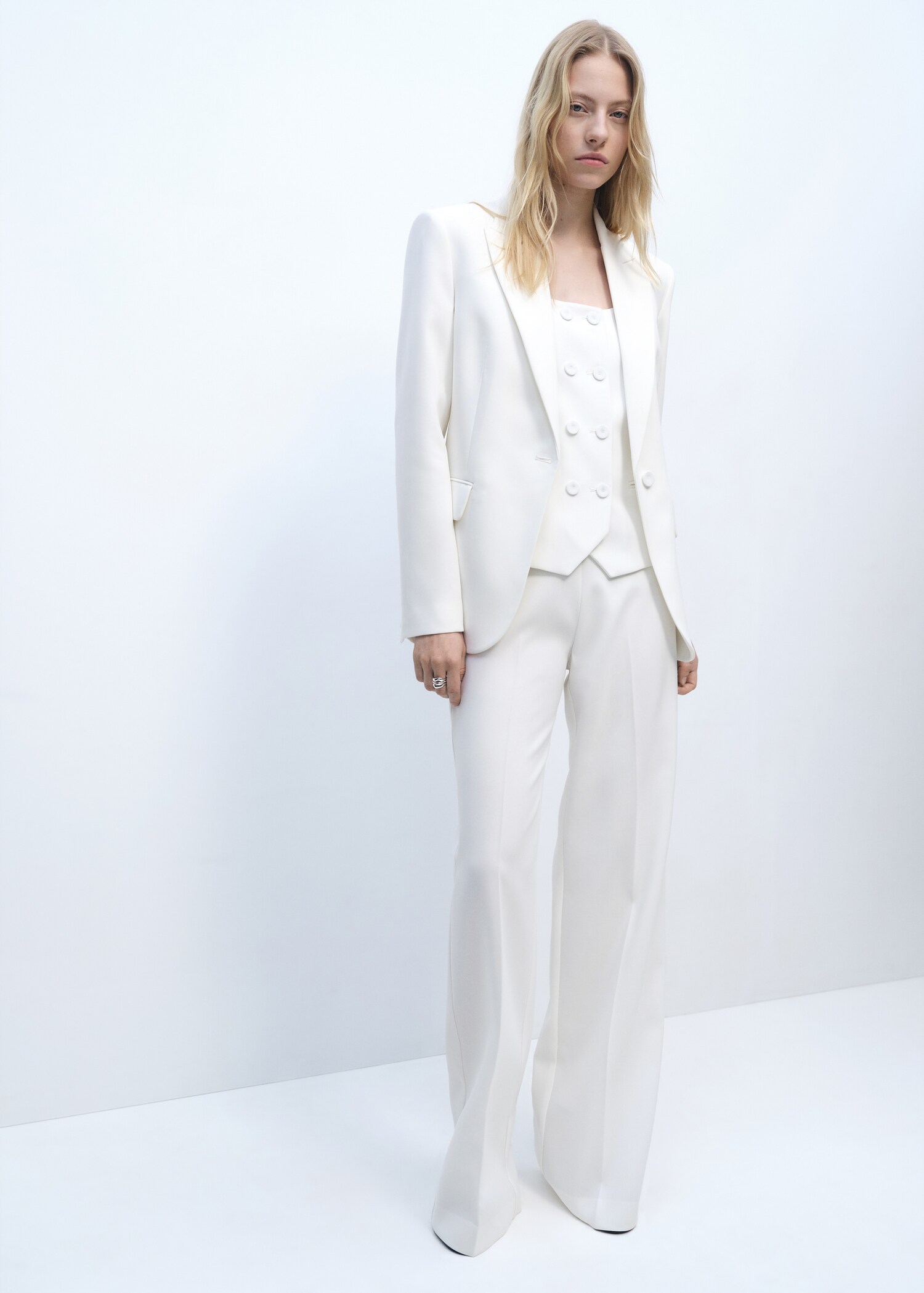 Blazer traje estructura - Plano general