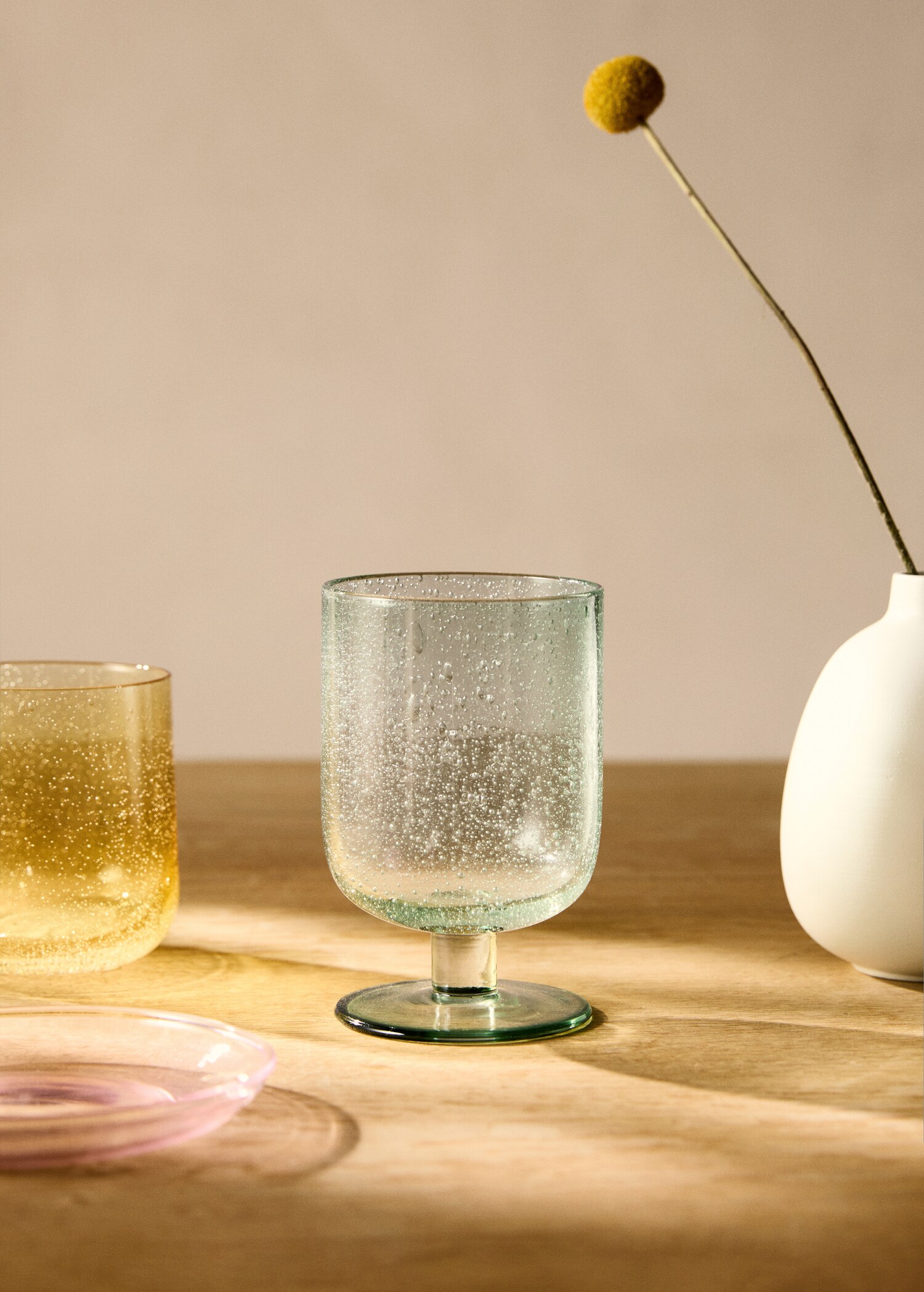 Bubble-glass stem glass - General plane
