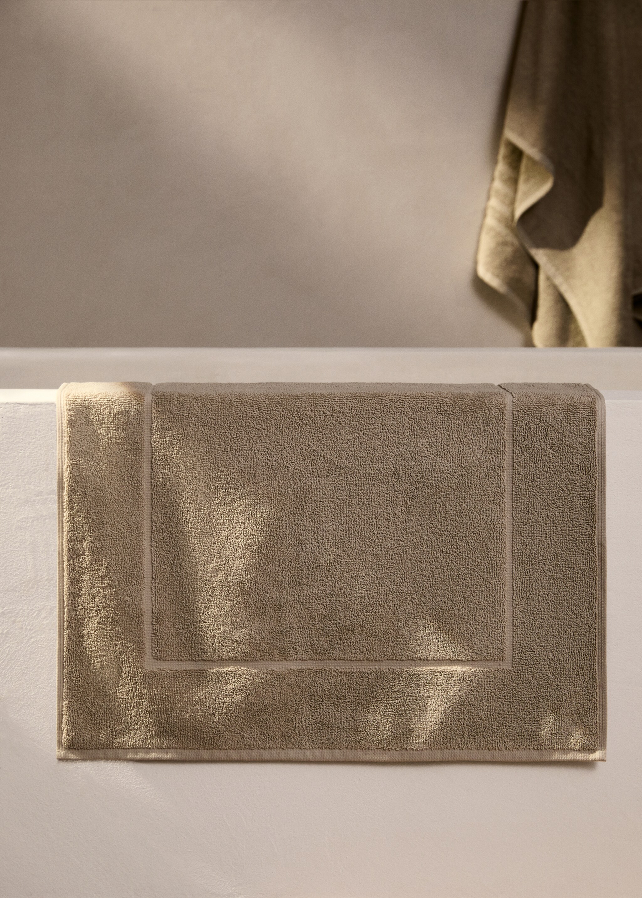 Cotton bath mat - General plane