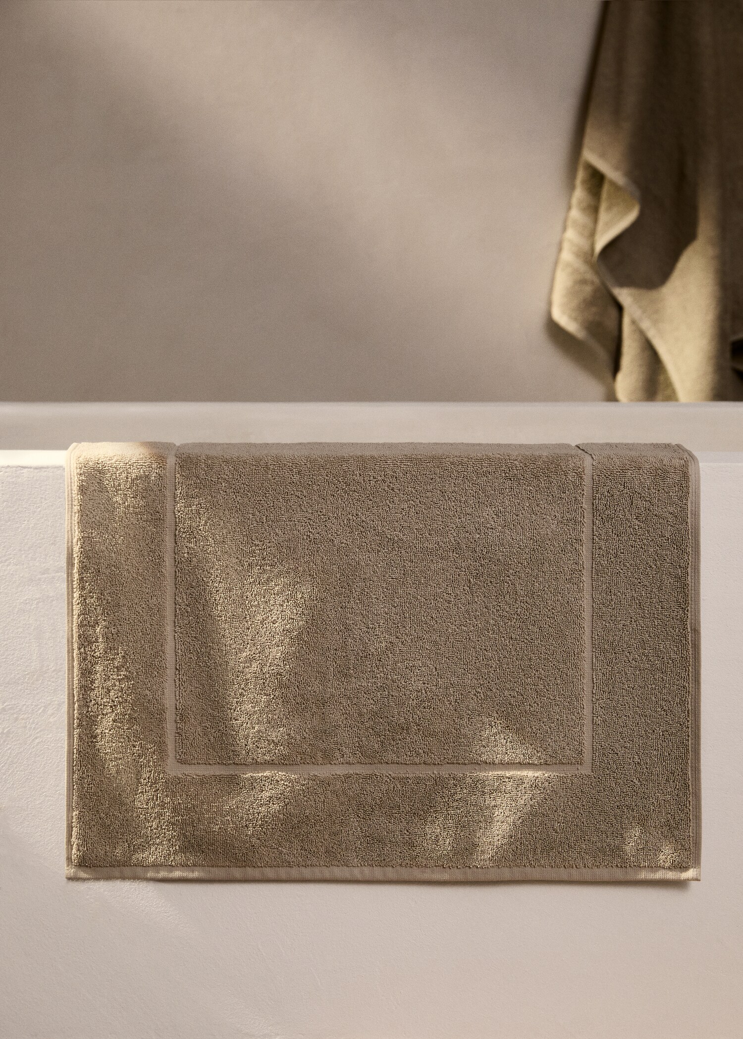 Cotton bath mat - General plane