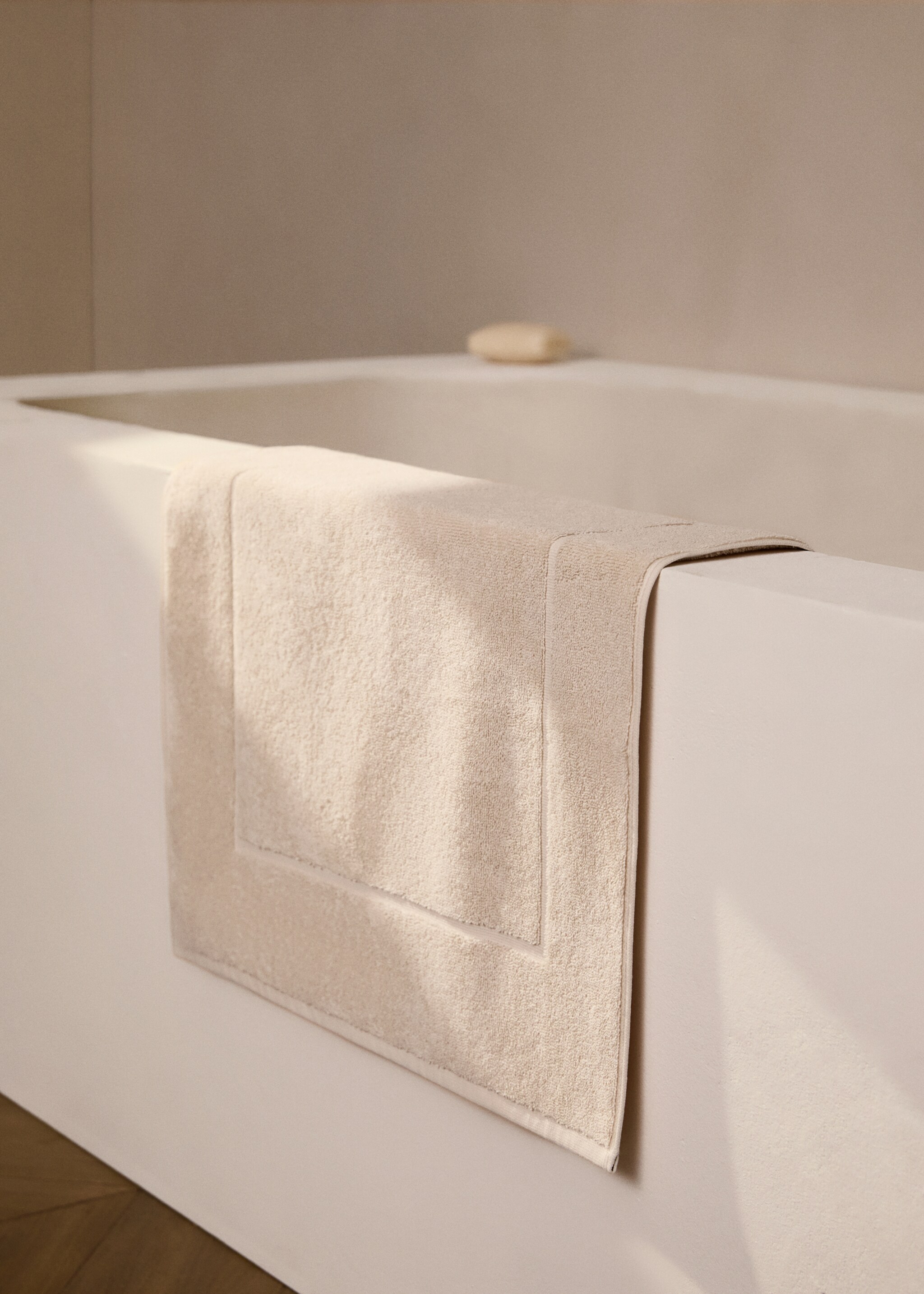 Cotton bath mat - General plane