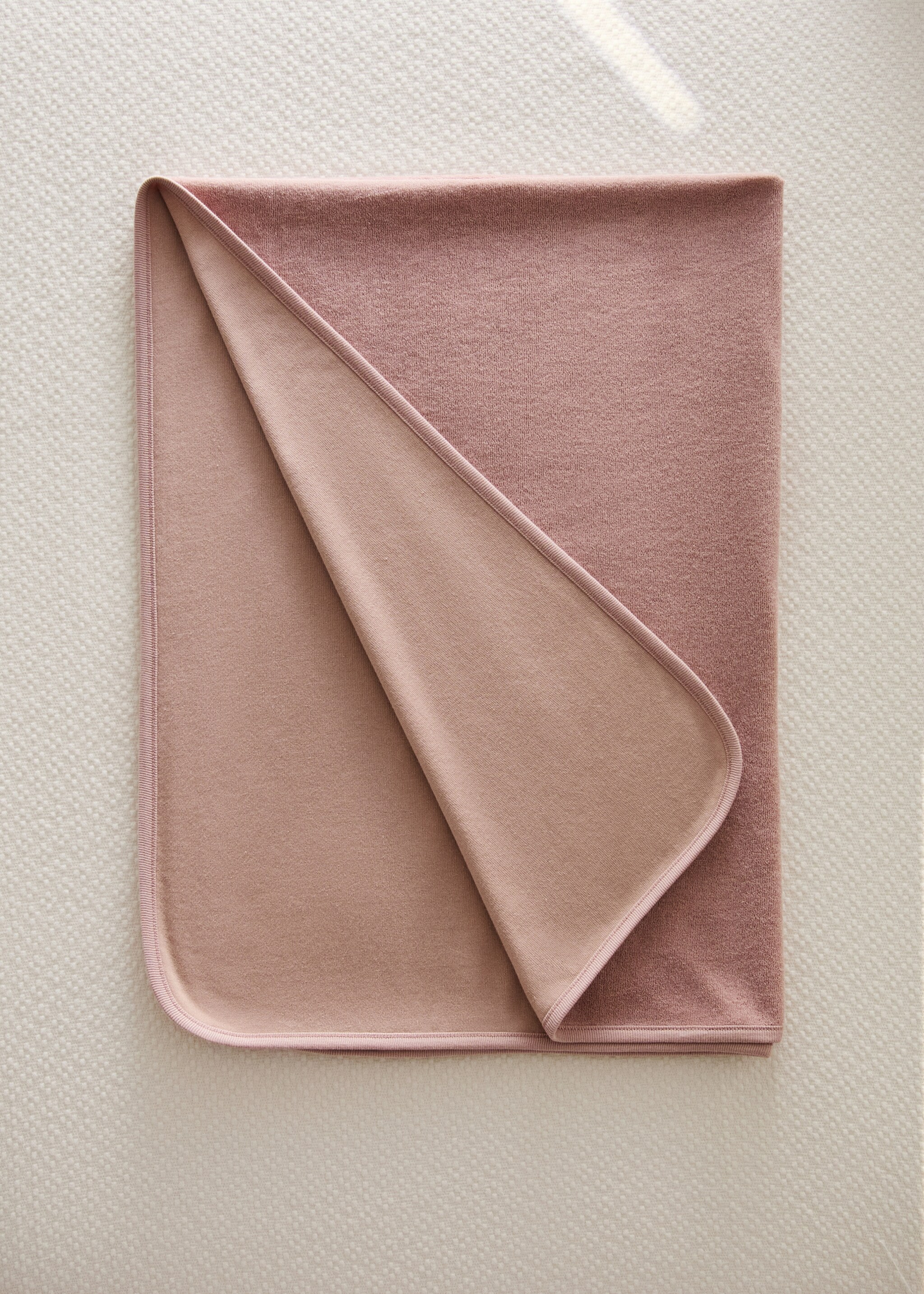 Terry baby blanket - General plane