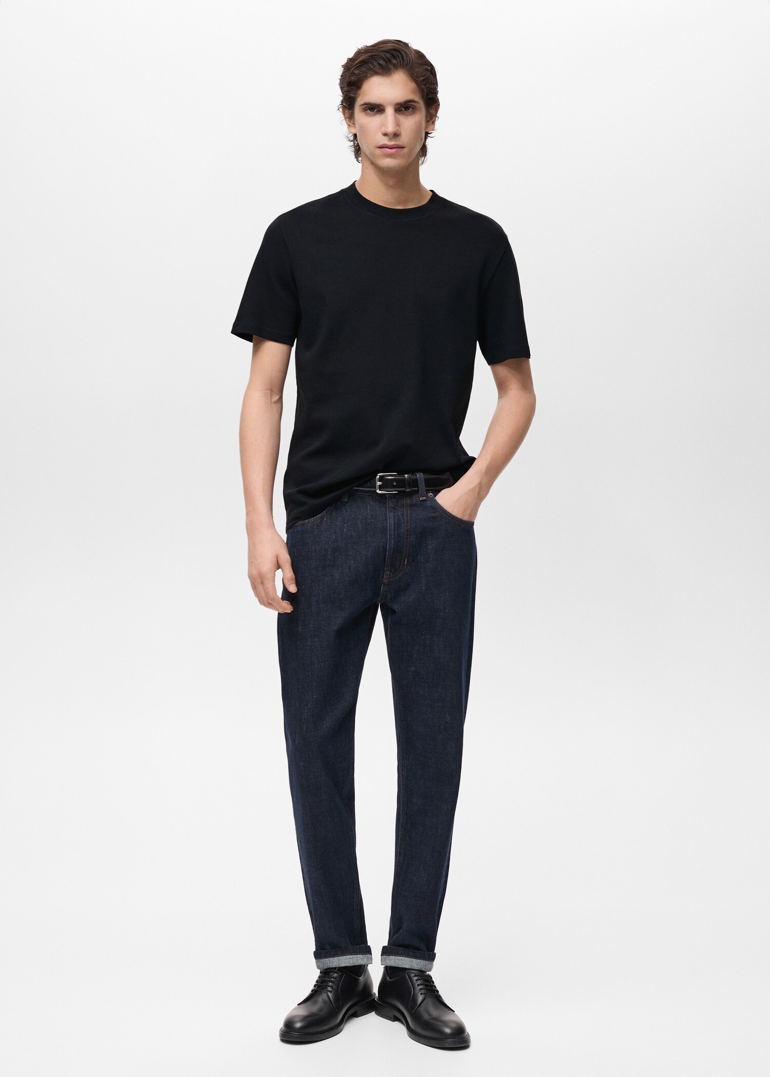 Medium weight regular fit T-shirt - General plane