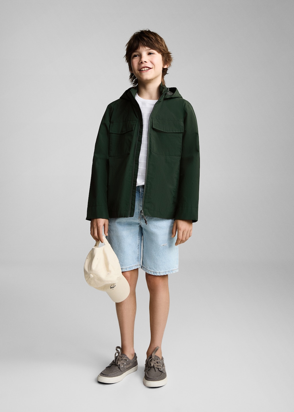 Hooded water-repellent parka | MANGO China