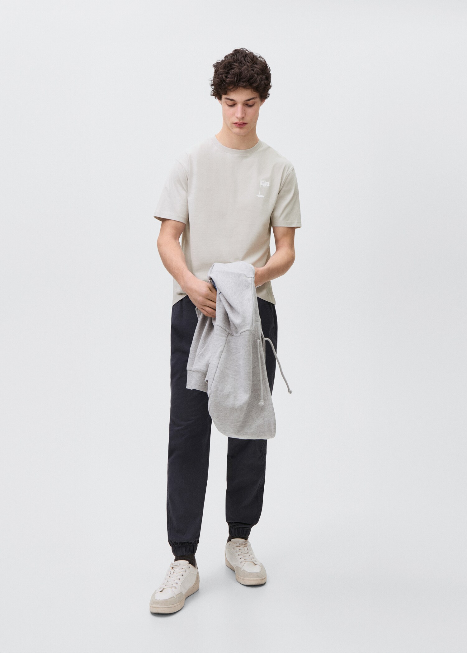 Short-sleeved printed t-shirt - General plane